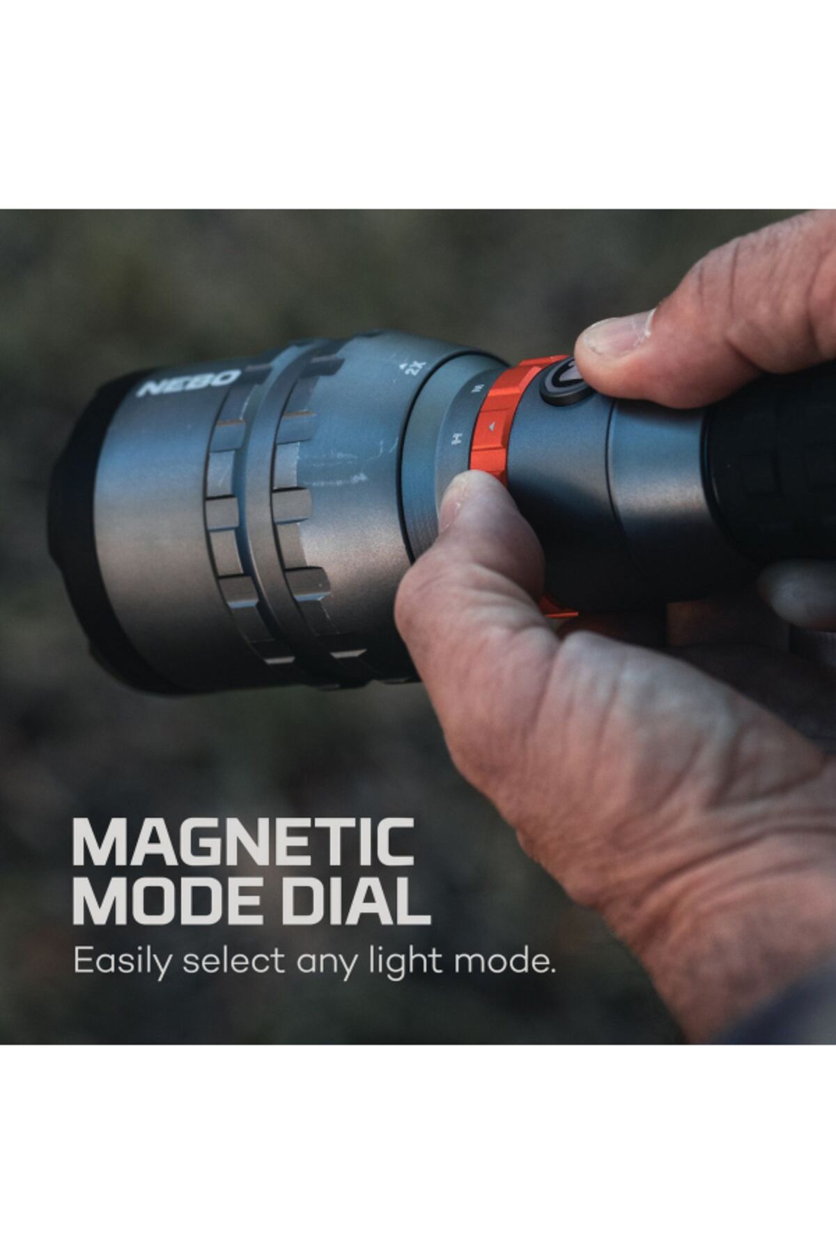 NEBO-DaVinci 12000 Lumen Rechargeable Flashlight with Magnetic Mode Select Dial 4