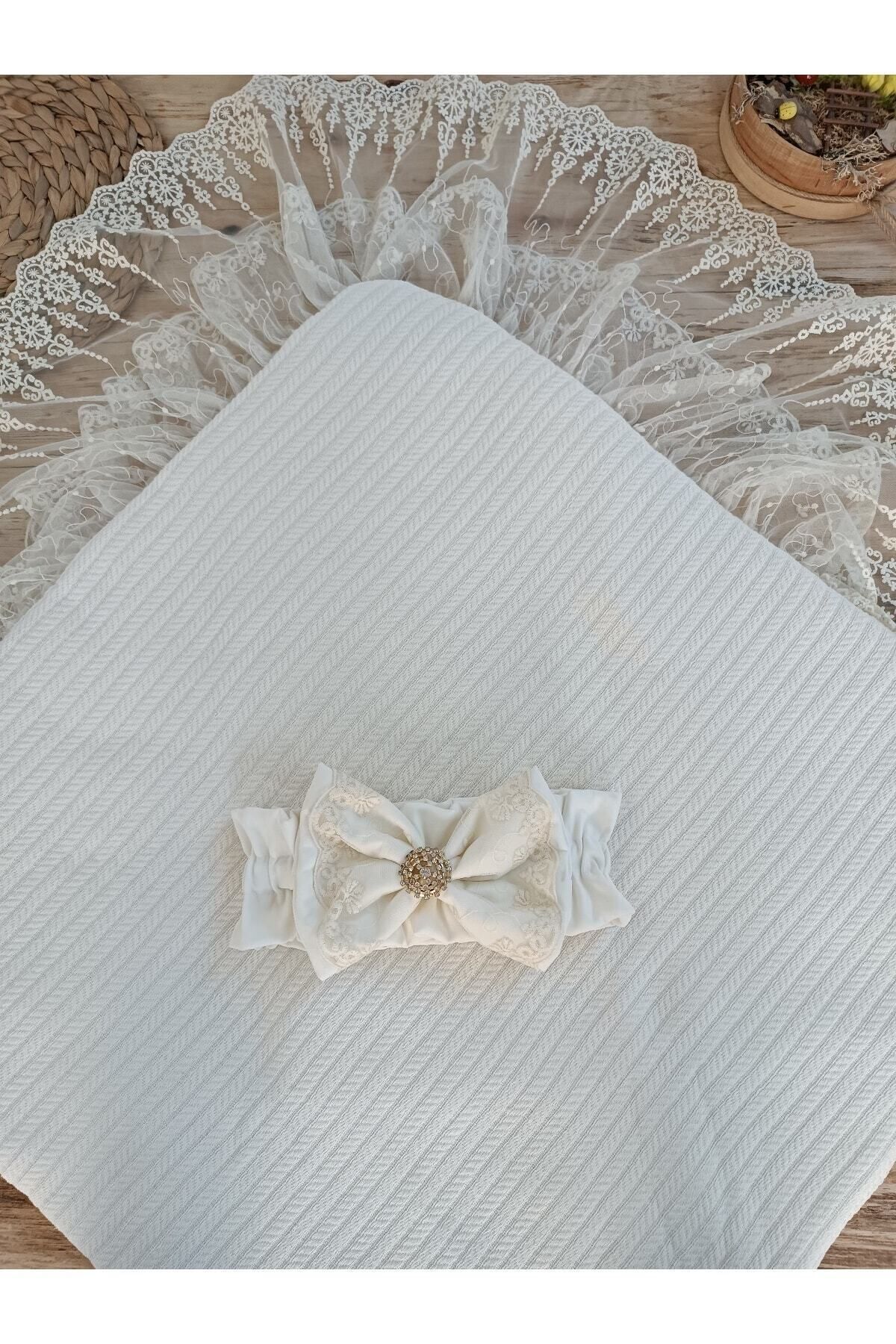 Tomuycuk Triko Örgü Bebek Kundağı Unisex Bebek Dış Kundak Battaniyesi Hastane Çıkışı Kundak Battaniye fotoğrafı 4 (önizleme)