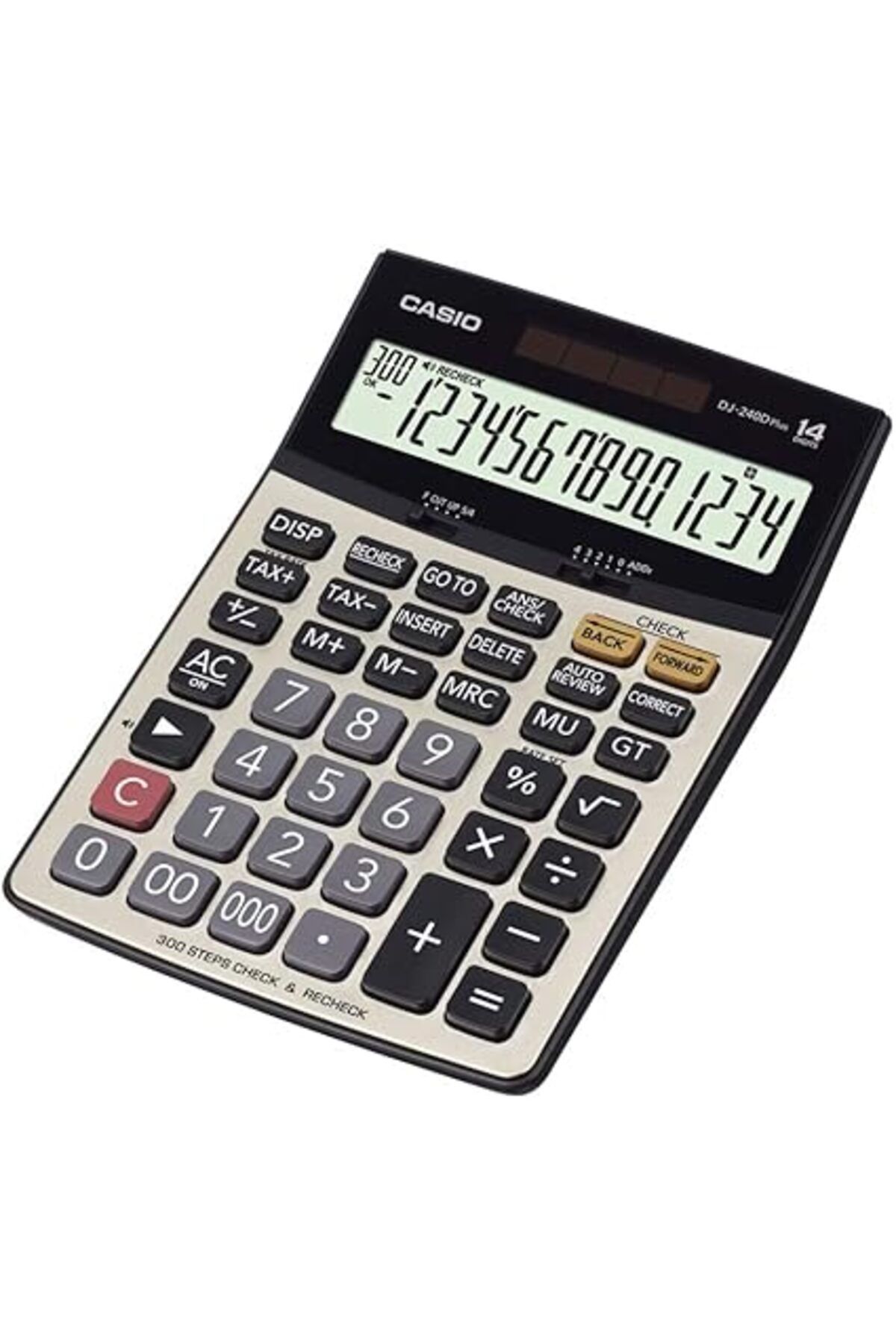 Casio-Casio [DJ 240D Plus] 14-Digit Practical Calculator 1