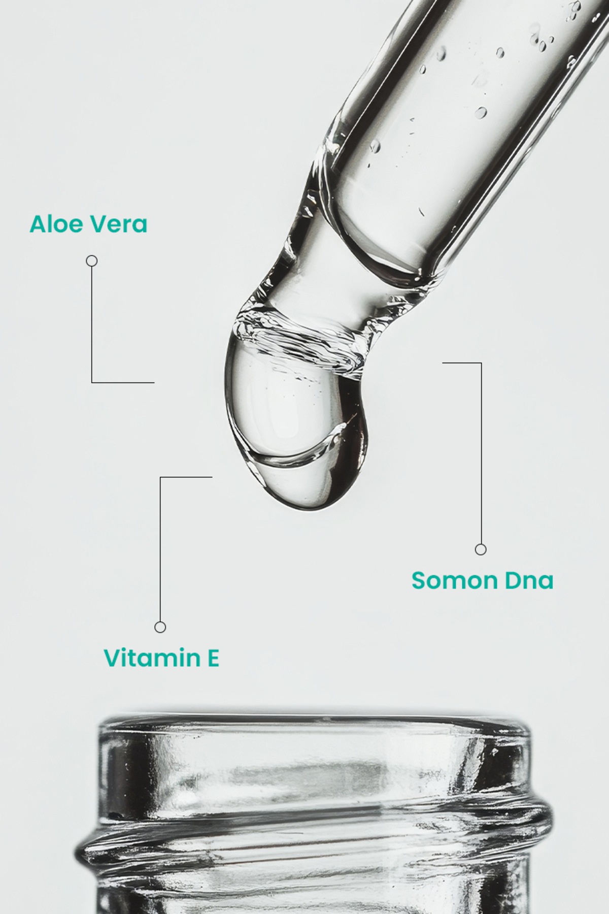Premium Yenileyici & Nemlendirici Somon DNA Serum 30 ml — 8683684306525 — تصویر 3 از 4