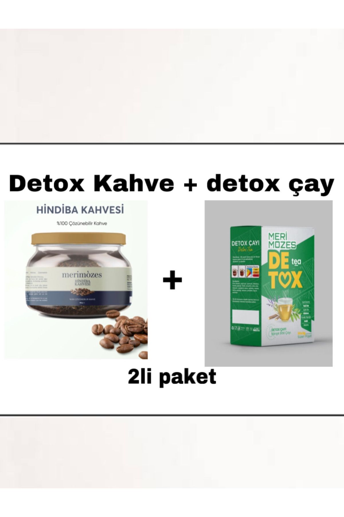 Meri mozes detox çay ve kahve seti