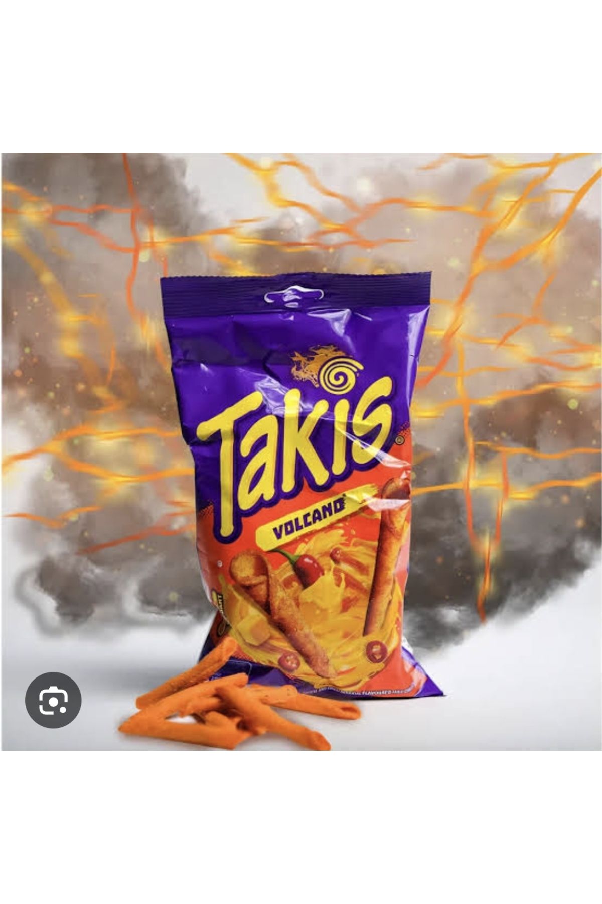 Takis TAKİS VOLCANO 100 GR 18'Lİ KOLİ