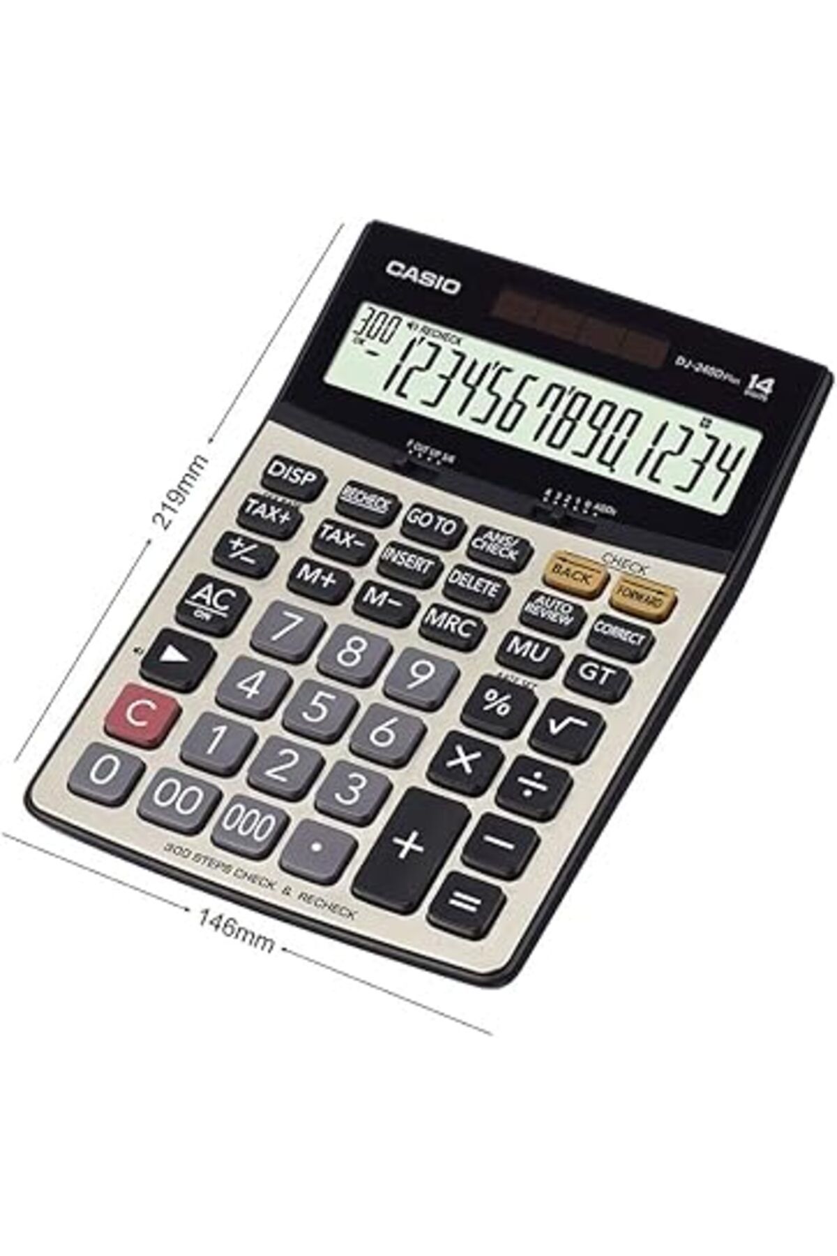 Casio-Casio [DJ 240D Plus] 14-Digit Practical Calculator 3