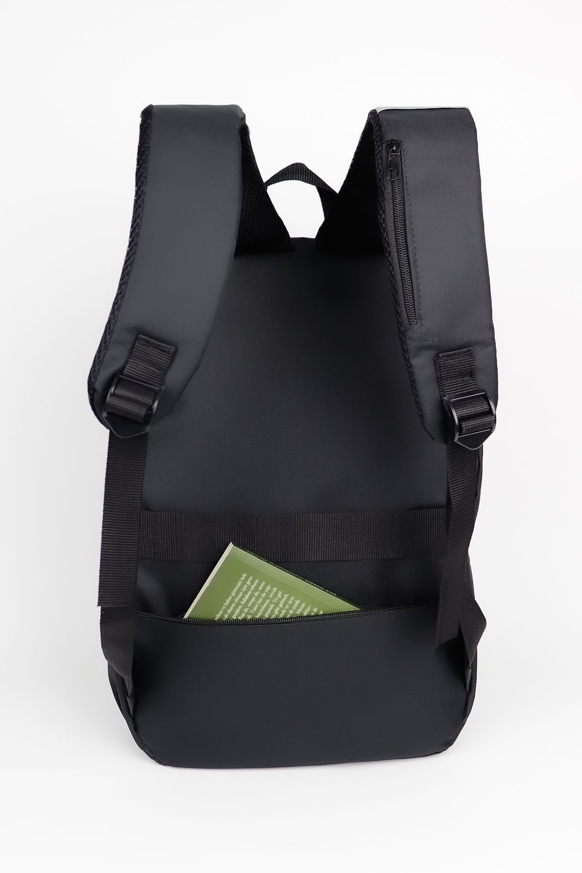 logitech-Original 4 Compartments Unisex 15.6" Water Repellent Fabric with Laptop Compartment Backpack for Notebook Computer 6