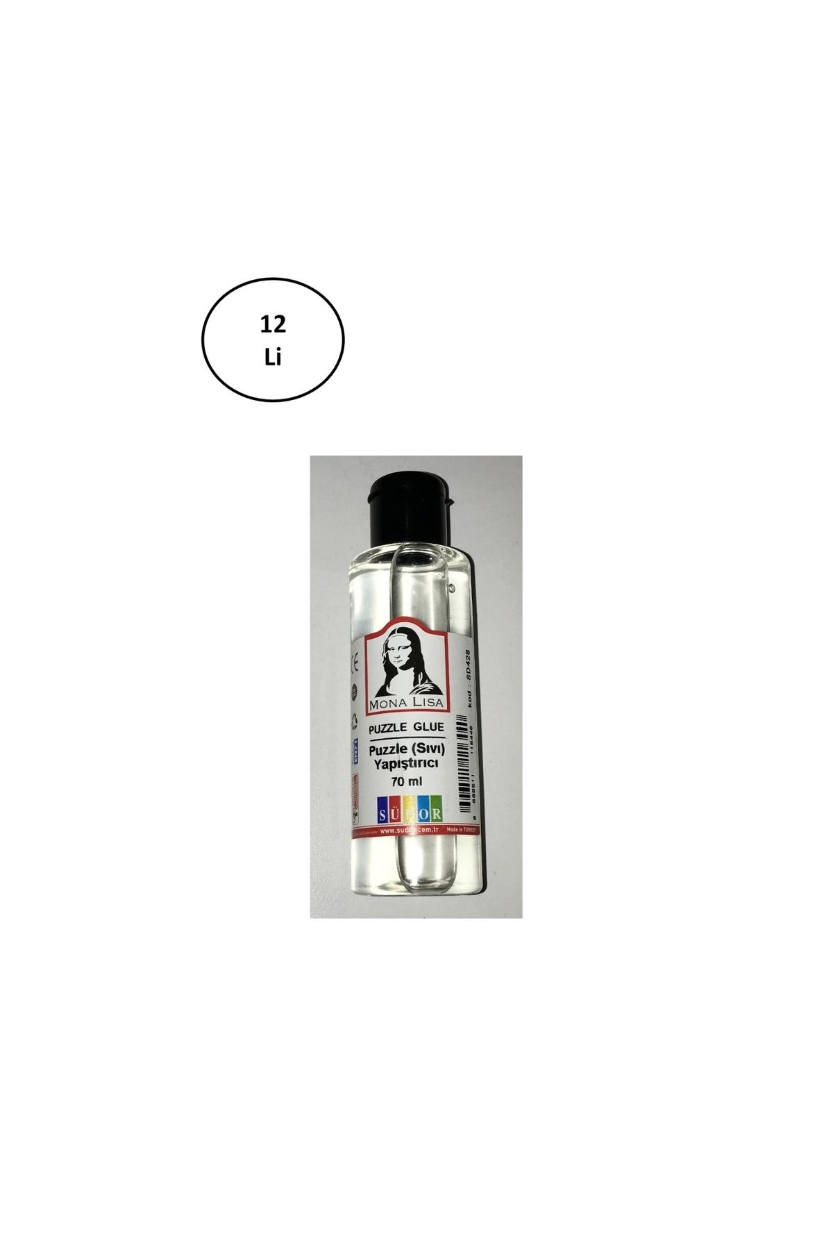 maarketim Südor Puzzle Sıvı Yapıştırıcı 70 ml 12'li