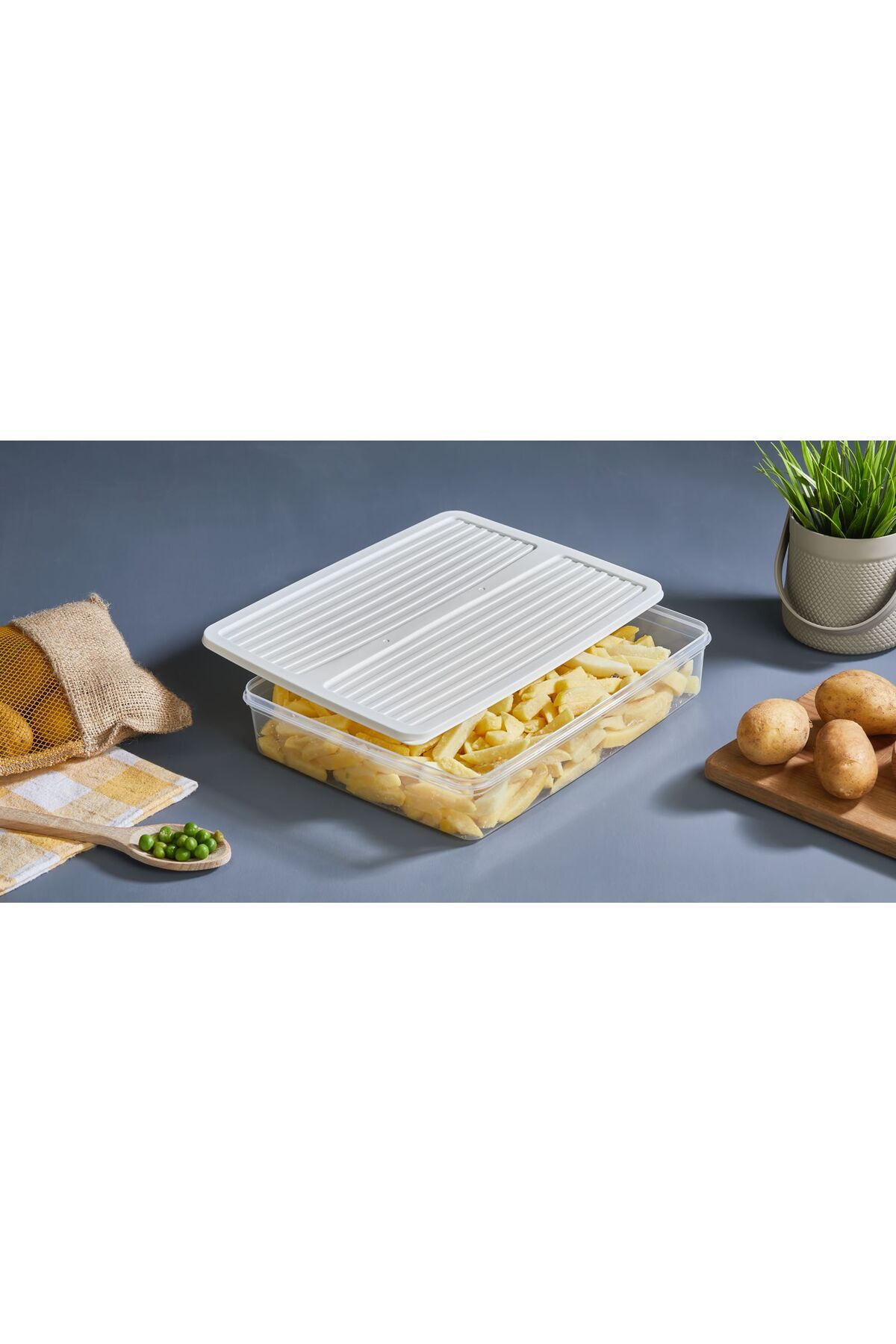 HOMEU-Hmu-012 3-Piece Yeast Storage Set with Lid (2.5 Lt + 1Lt + 1Lt) 2