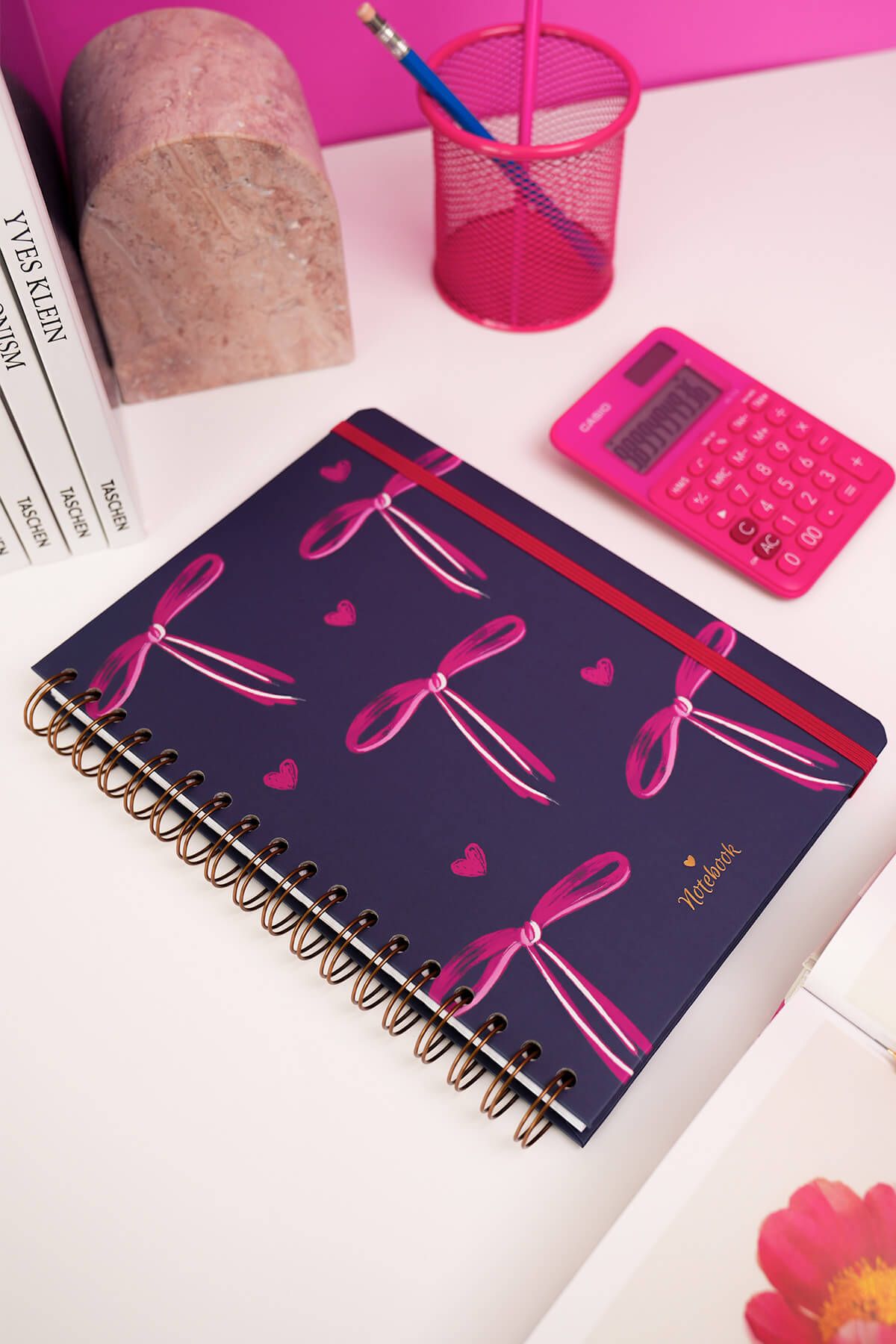 Matt Notebook-B5 17x24 سم حلزوني مرن مخطط غير مؤرخ مذكرة كتاب القوس 3