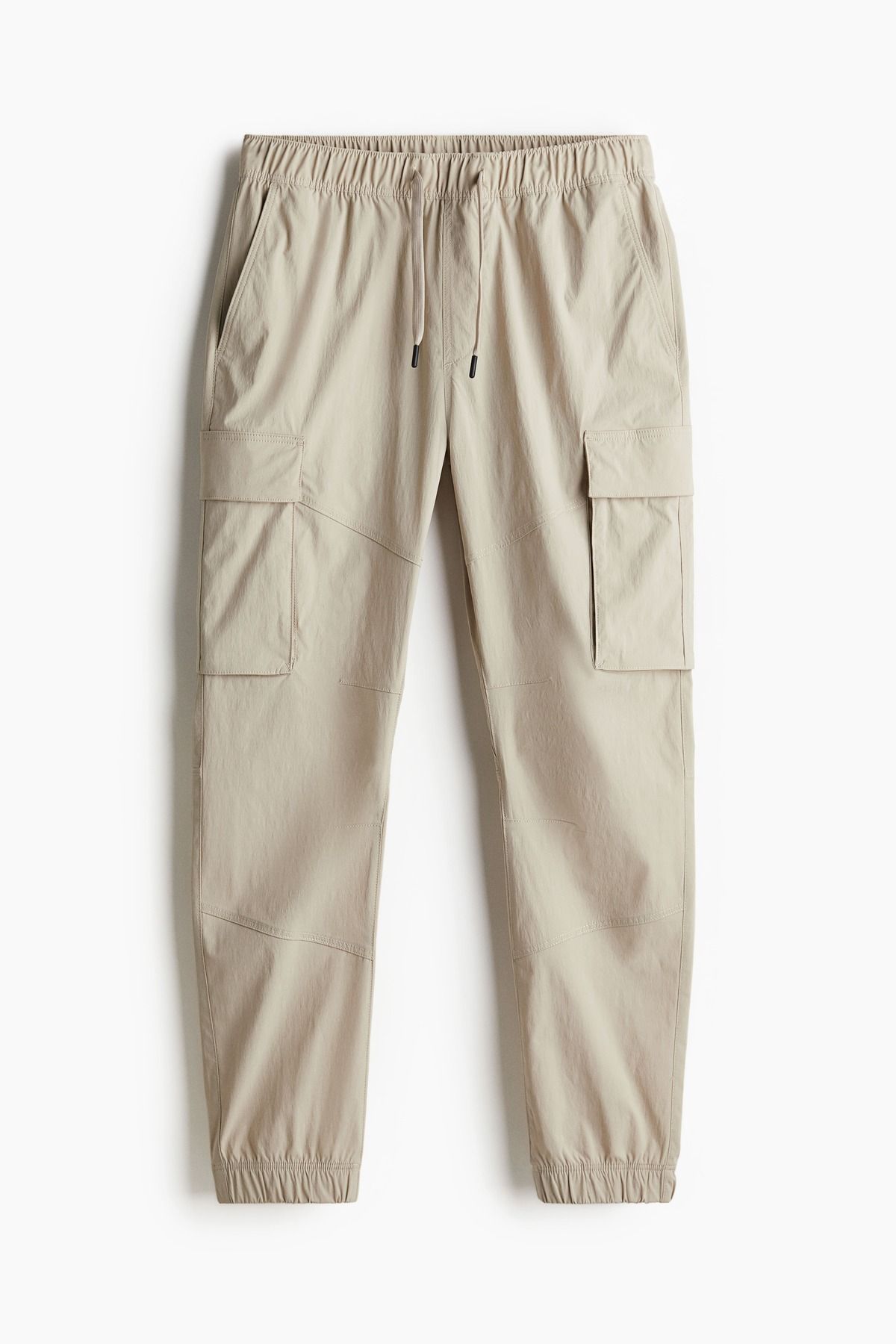 H&M HM Yeni Sezon Slim Fit Naylon Kargo Jogger Pantolon