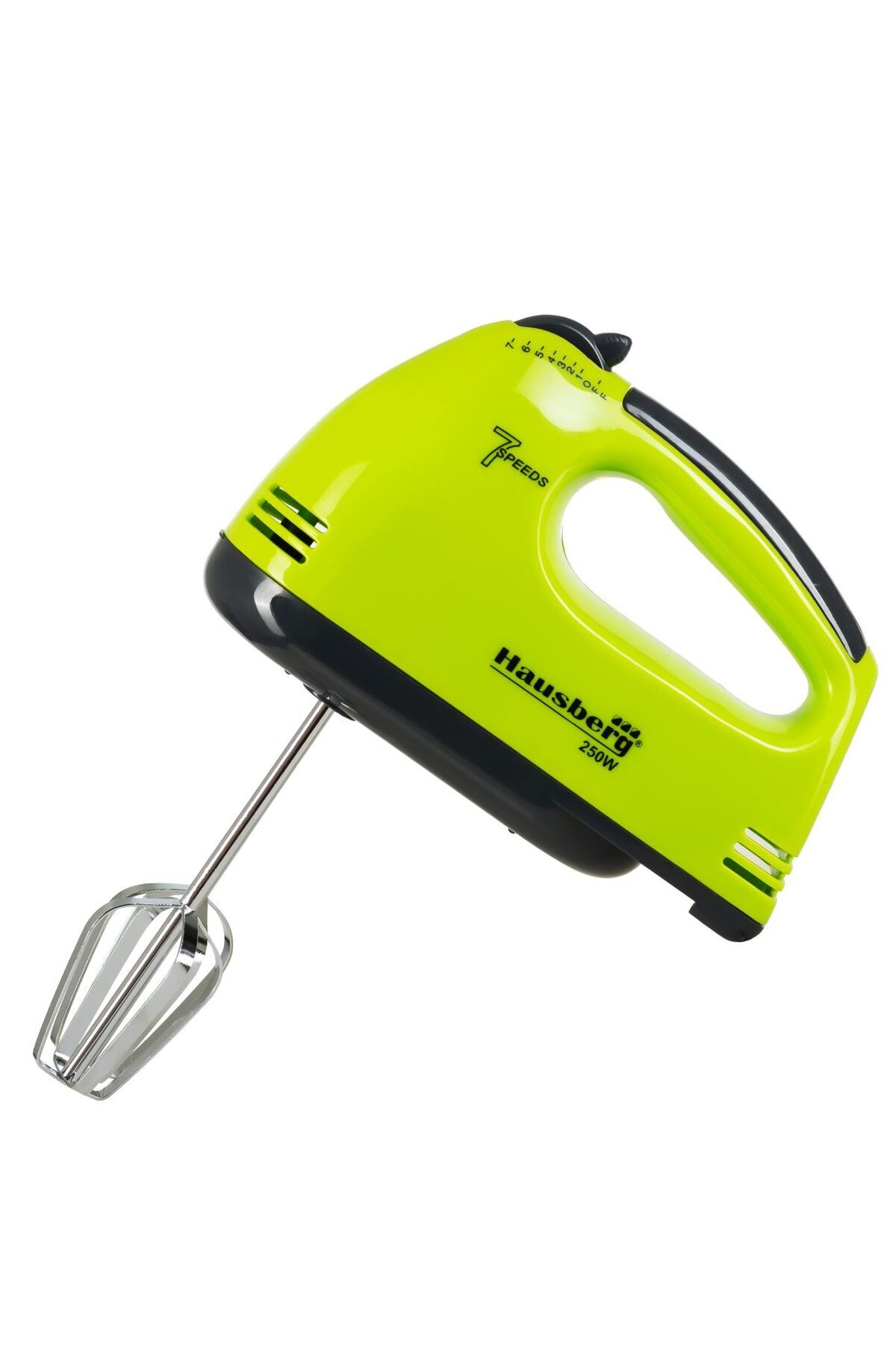 Hausberg-Mixer de mana, HB-4112VR, Alb/Verde, 250 W, 7 viteze 1