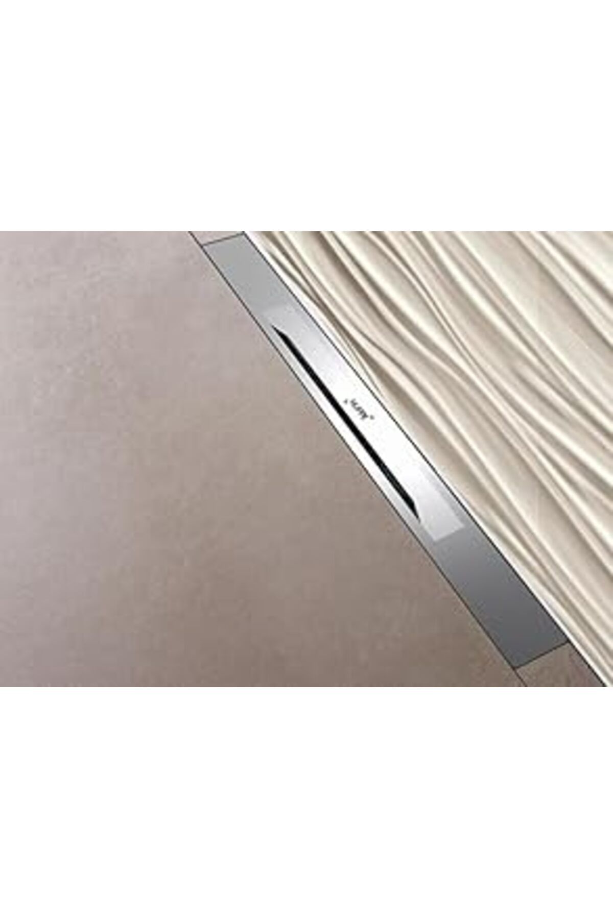 TBSProjects Hüppe Studio İstanbul Duş Kanalı 100 Cm Mat 48 Lt Yandan Sifon