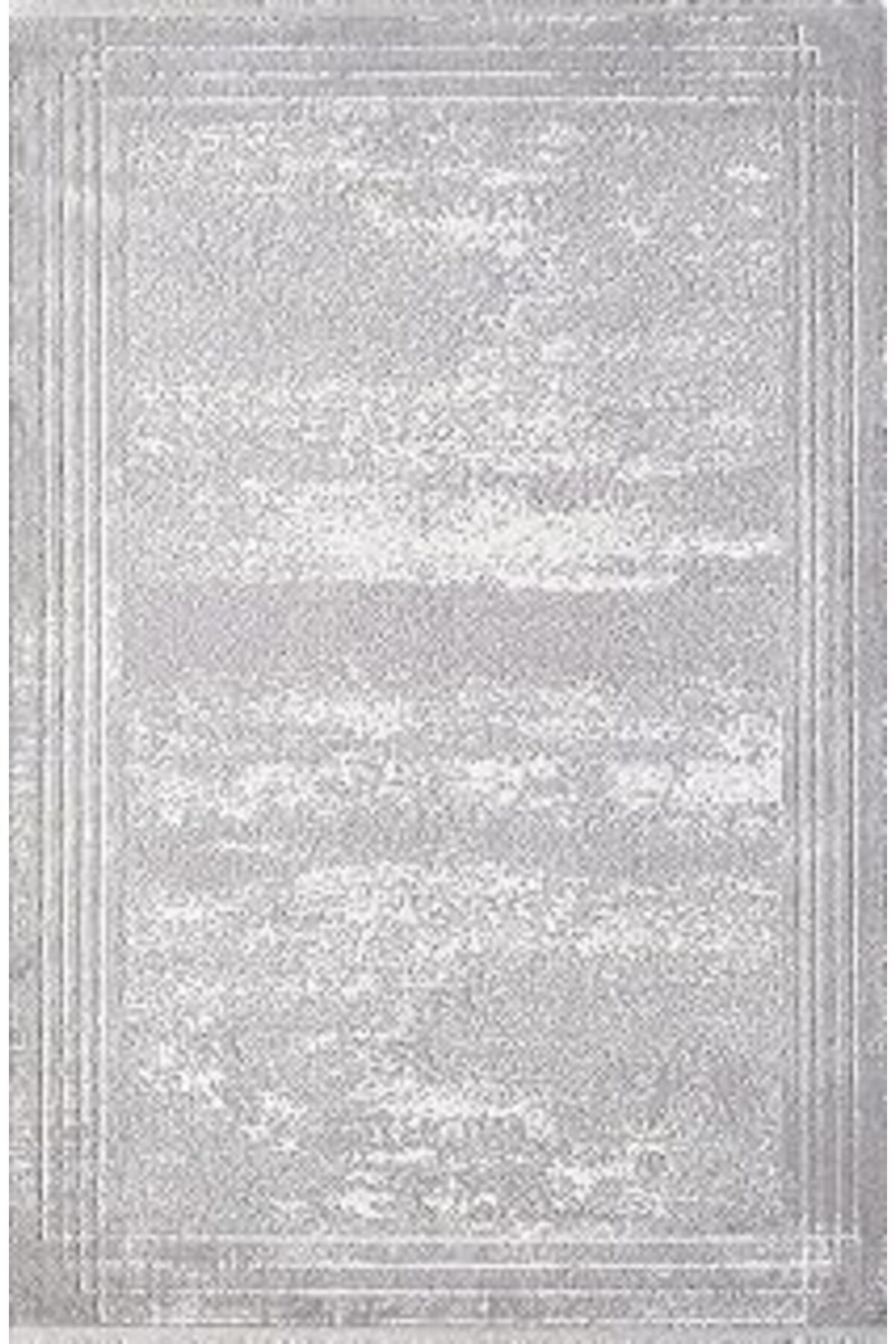 Mu Art Royal Halı Lootus L018A Gri Modern Çizgili Halı Çok Renkli 160X230