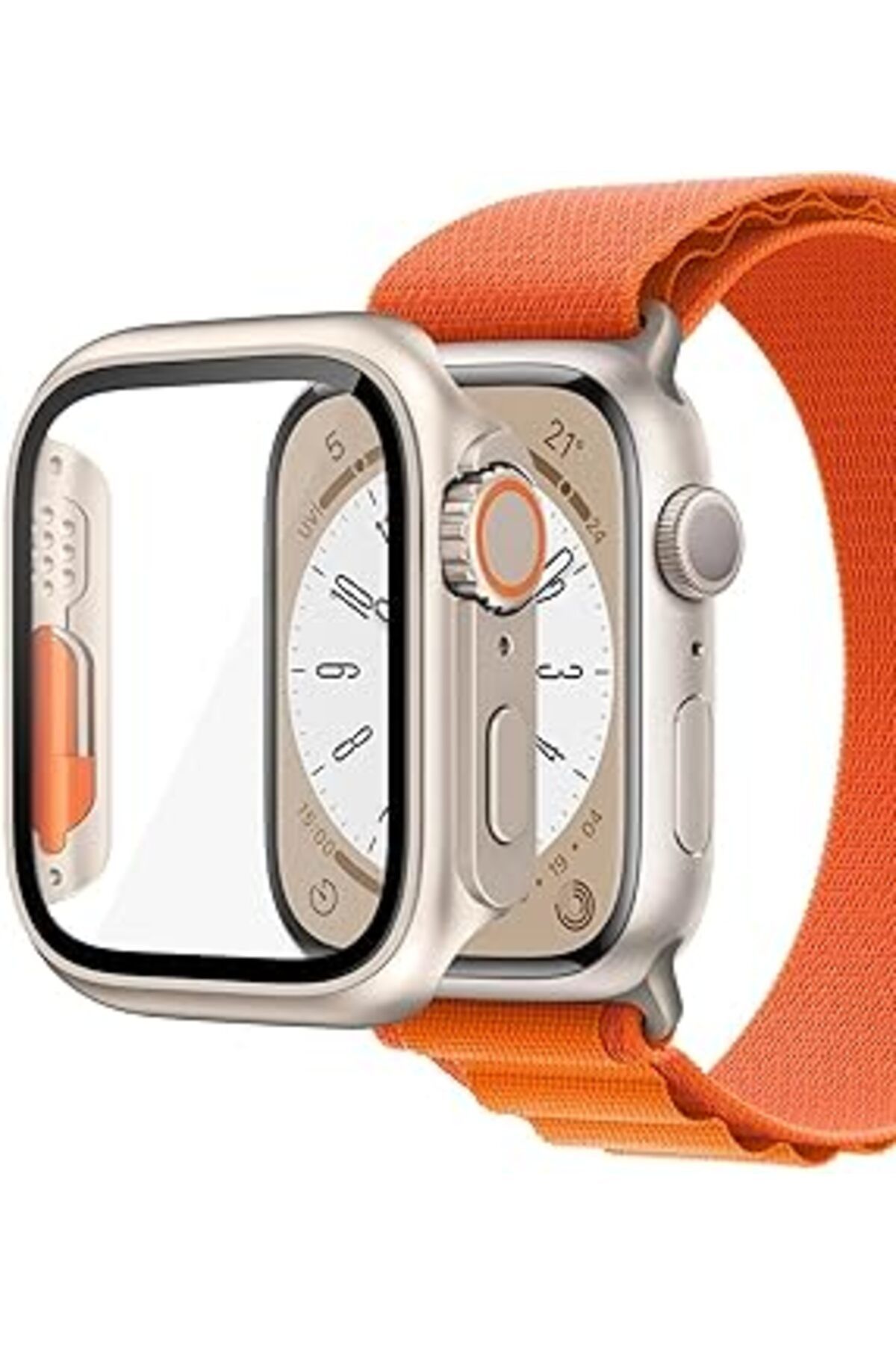 robotrend Microsonic Apple Watch Series 4 40Mm Için Kılıf Apple Watch Ultra Dönüştürücü Ekran Koruyucu Kasa Y