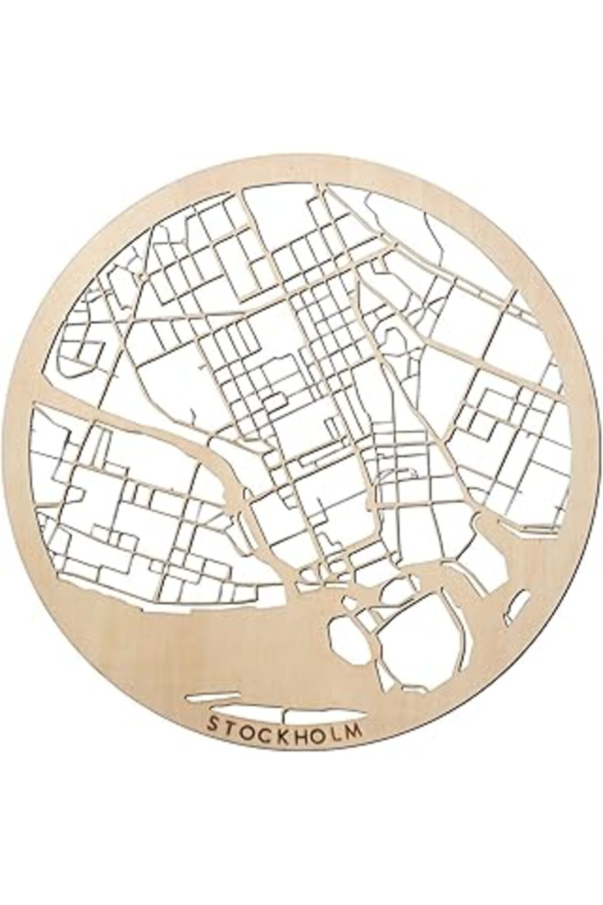 Pazarcan Stockholm Ahşap Şehir Haritası
