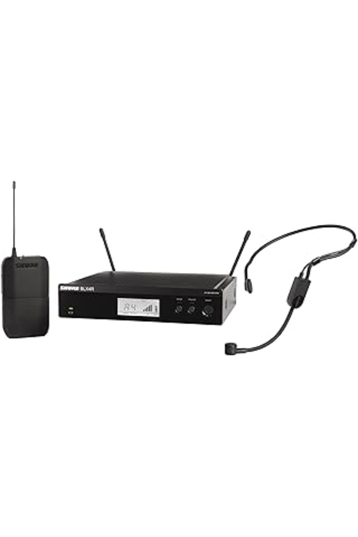Pazarcan Shure Blx14Re/Pga31, Wireless Rack-Mount Presenter System With Pga31 Headset, Professional Cardioid