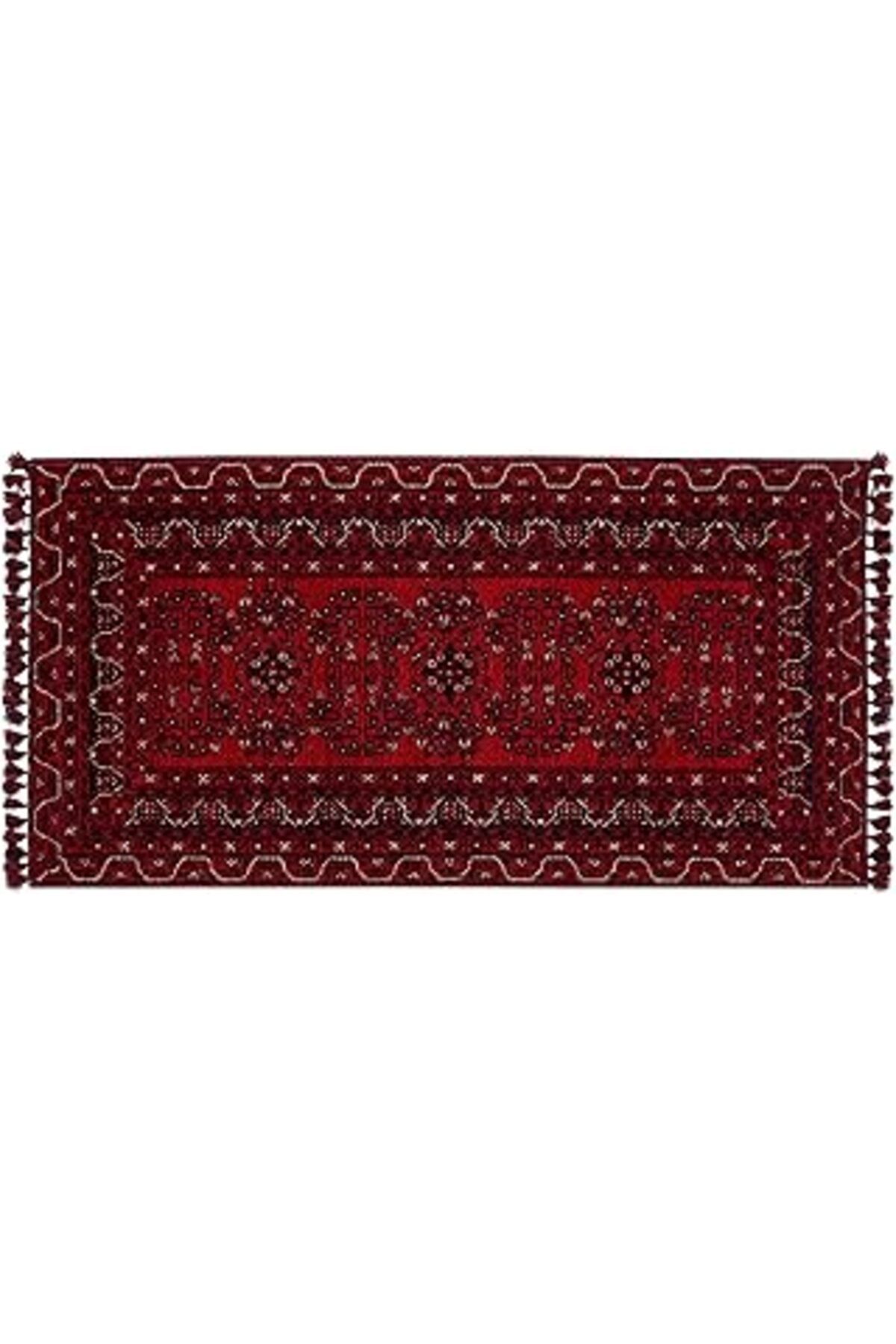 ebadi Concept Jina Bold Kilim Kırmızı Lacivert 80X150