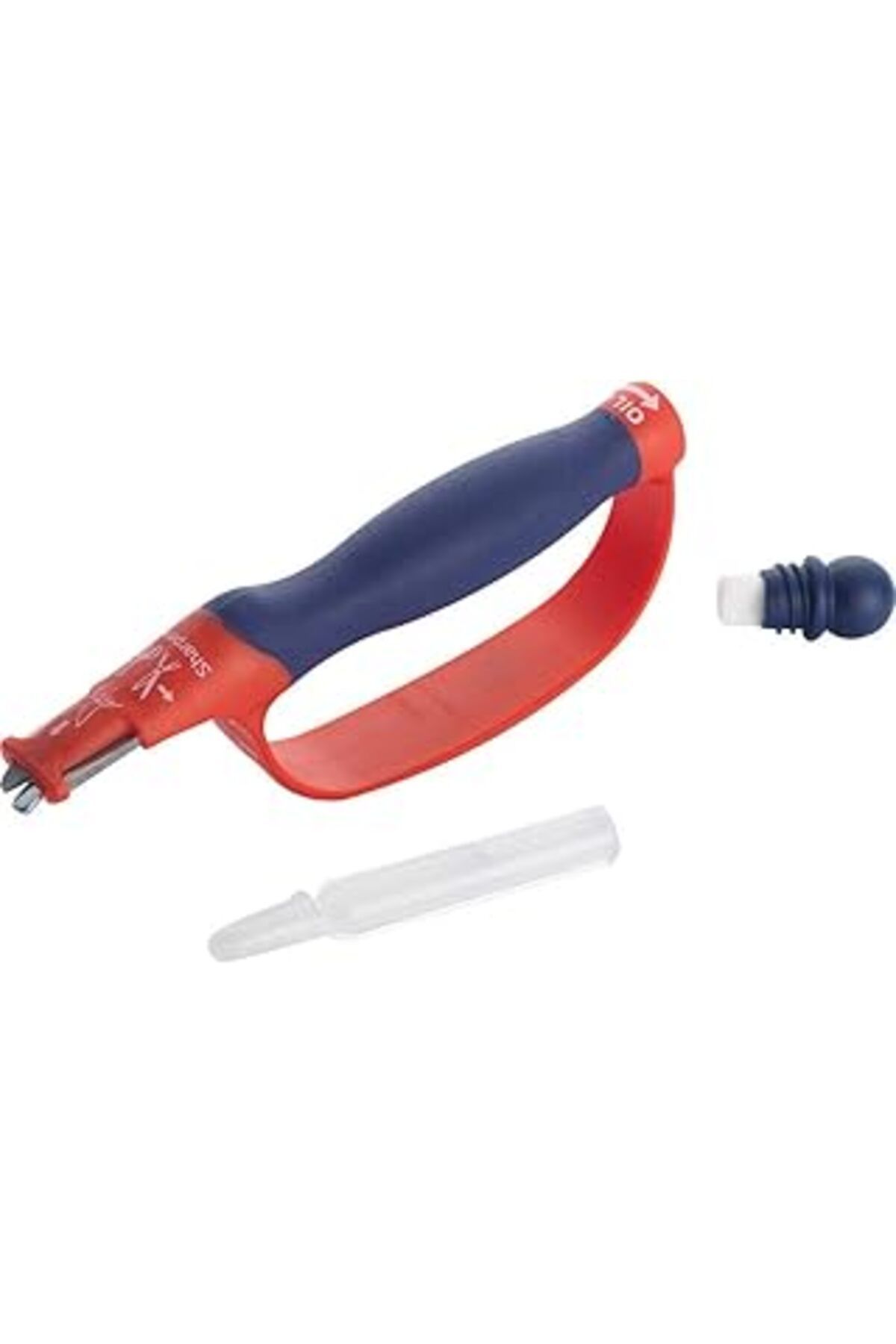 TBSProjects Spear & Jackson 4056bs Bıçak, 6'sı 1 Arada Kalemtıraş, Kırmızı Ve Mavi