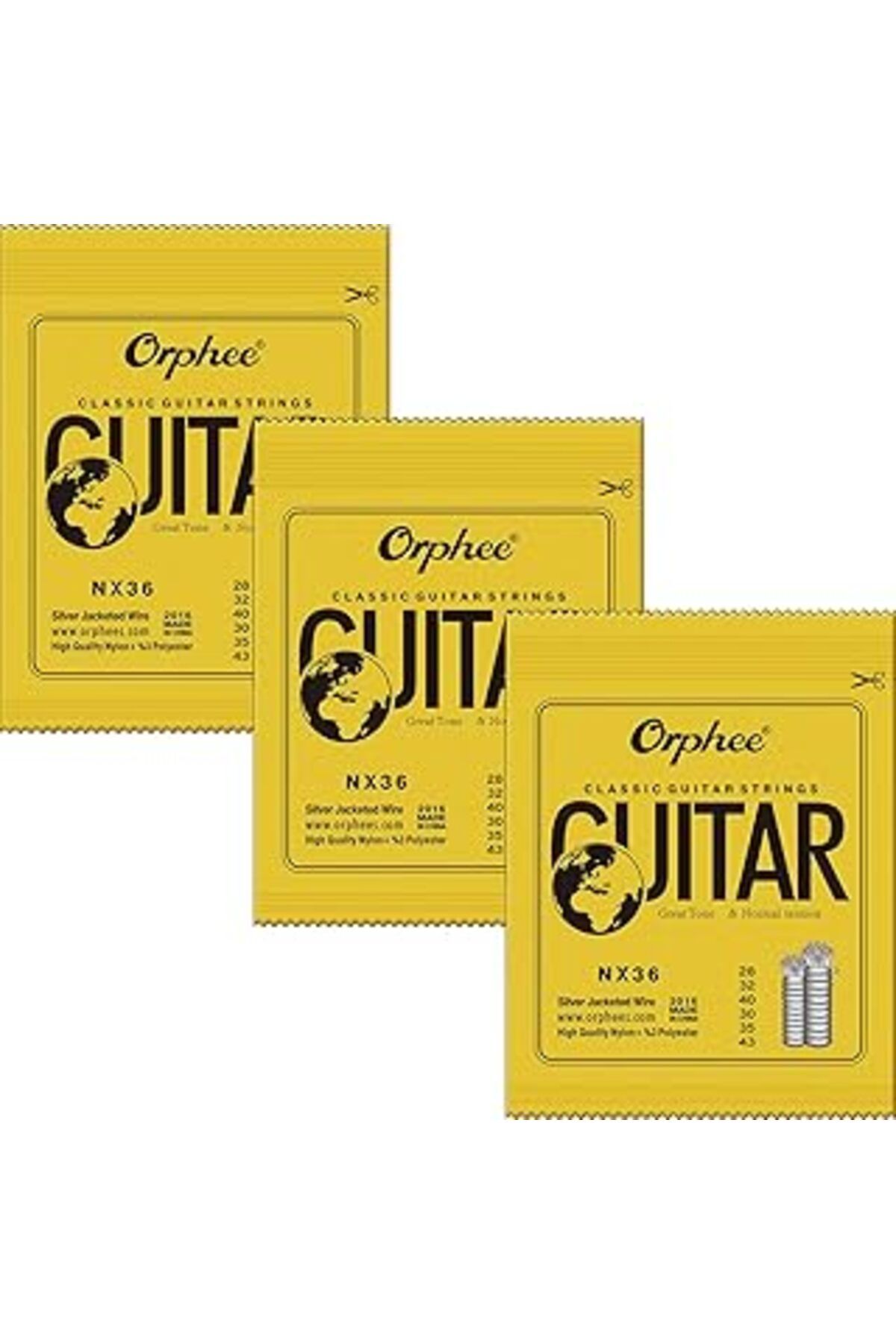 Pazarcan Orphee Nx36 028-043 Klasik Gitar Teli