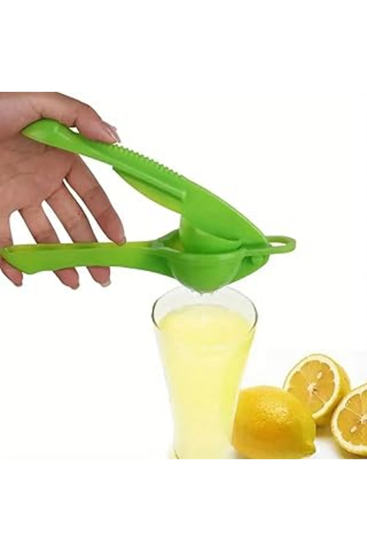 Mu Art Ahşap Promosyonca Pratik Limon Sıkacağı (PARLAK YEŞİL)