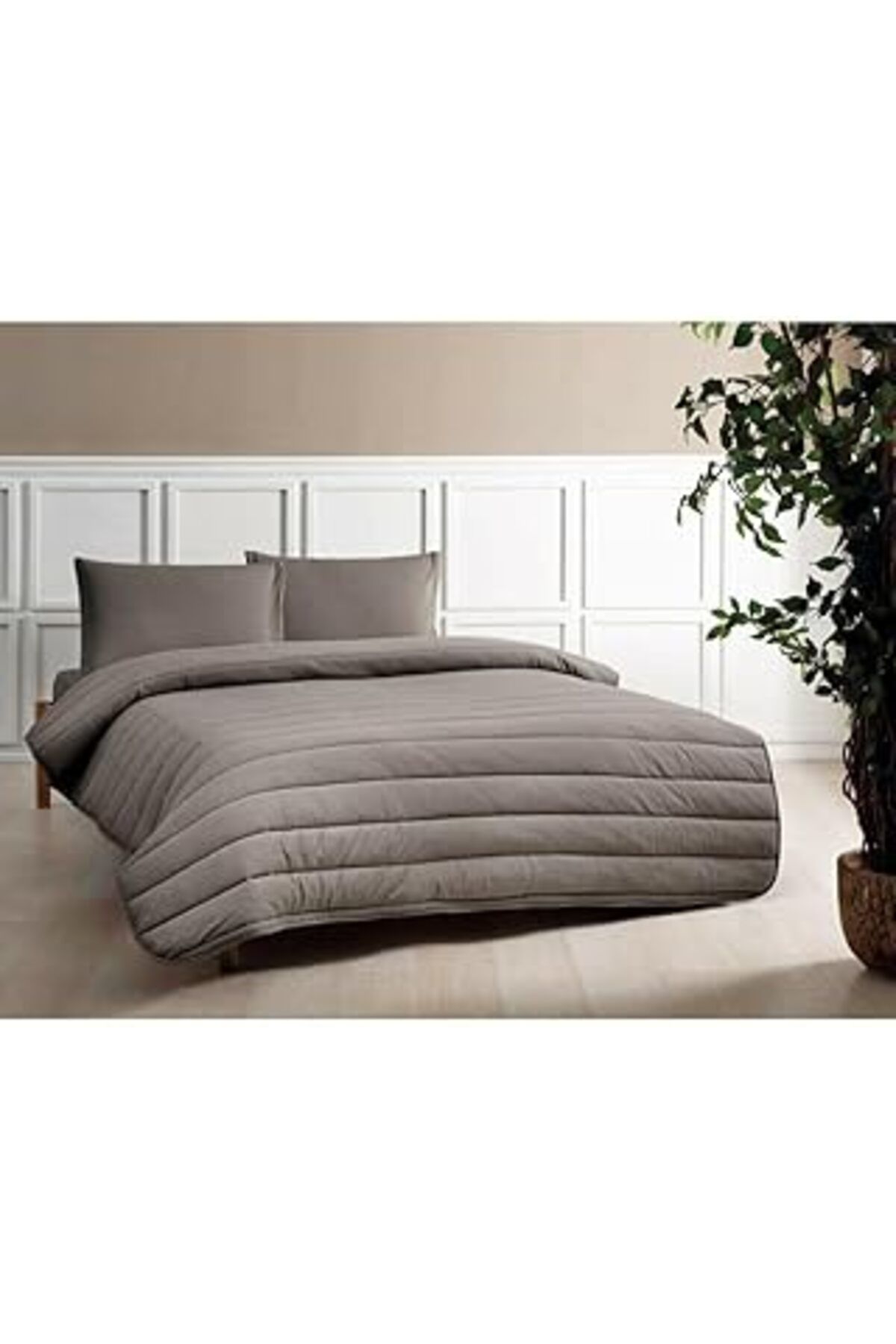 Hepta Collection Taç Jersey Yorgan Seti Natura Çift Kişilik Tas