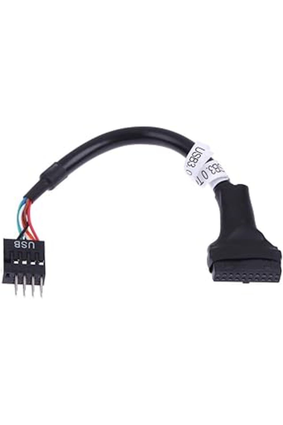 Mu Art Alfais 5026 19-20 Pin Usb 3.0 To 9 Usb 2.0 Çevirici Dönüştürücü Adaptör Kablosu