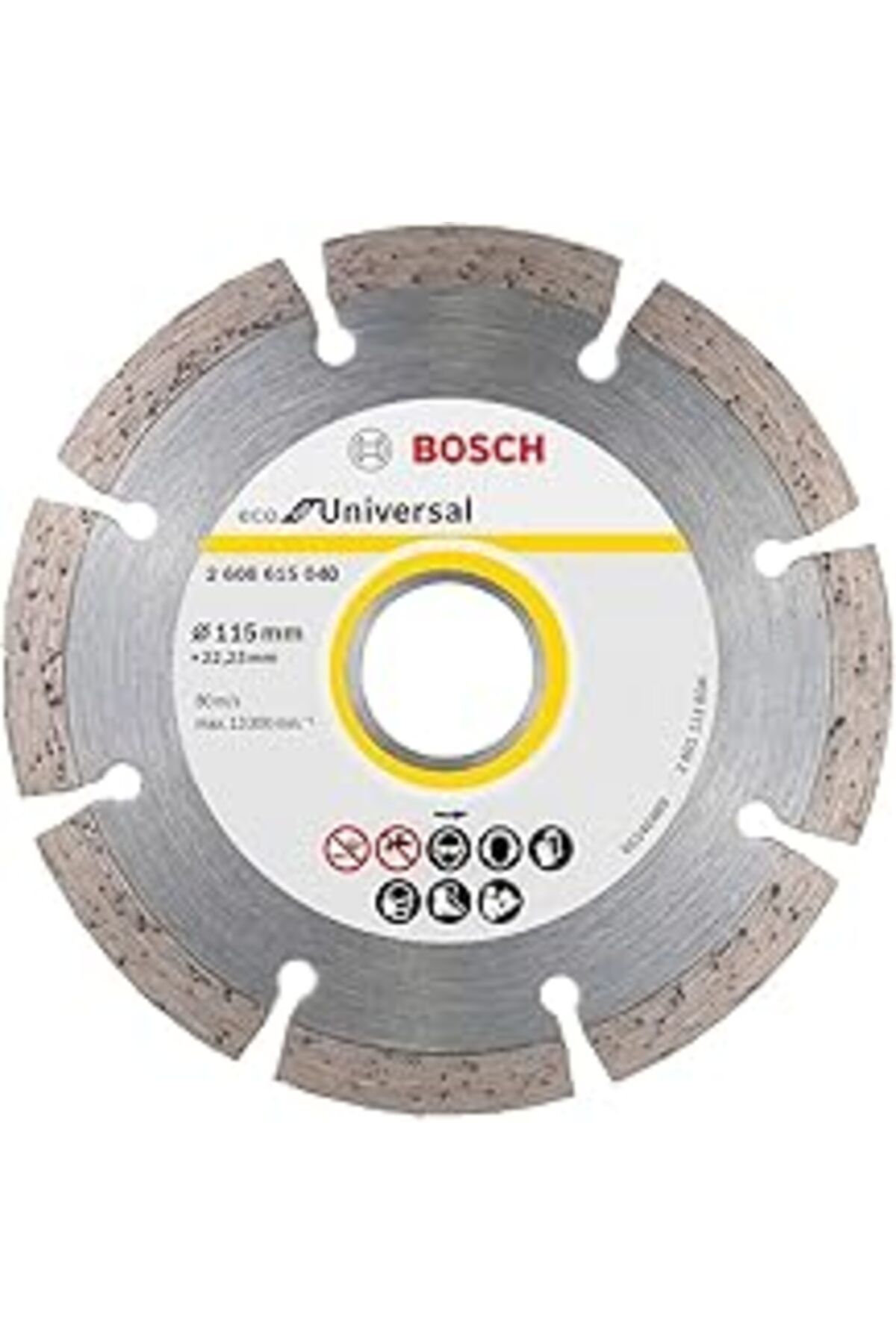 robotrend Bosch Professional Accessories Eco For Universal Segmanlı Elmas Kesme Diski 115 * 22,23 Mm-Küçük Av