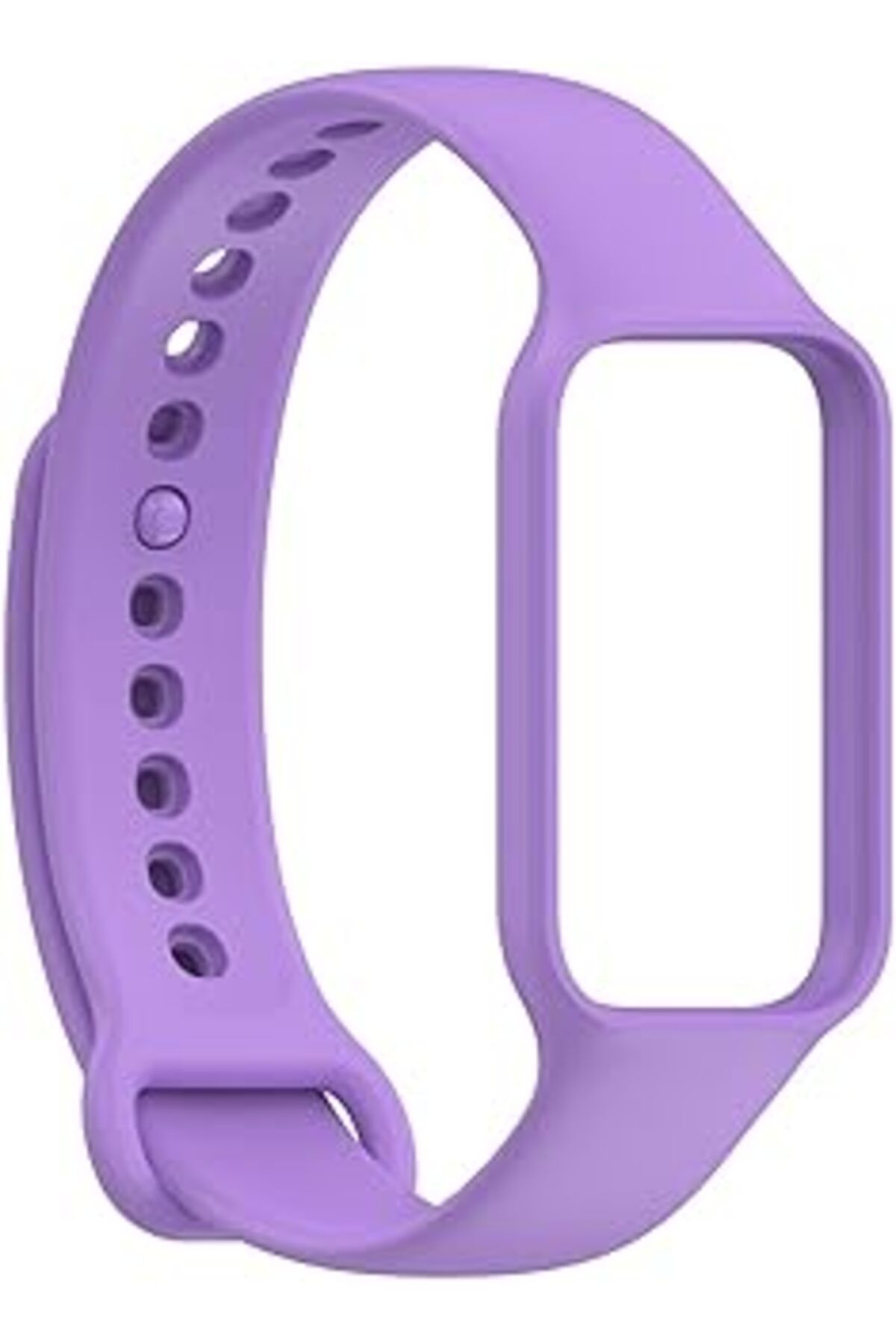 Mu Art Ahşap Smart Band 8 Active Kordon, Silicone Sport Band (xiaomi Smart Band 8 Active Ile Uyumlu Kordon, Akıl