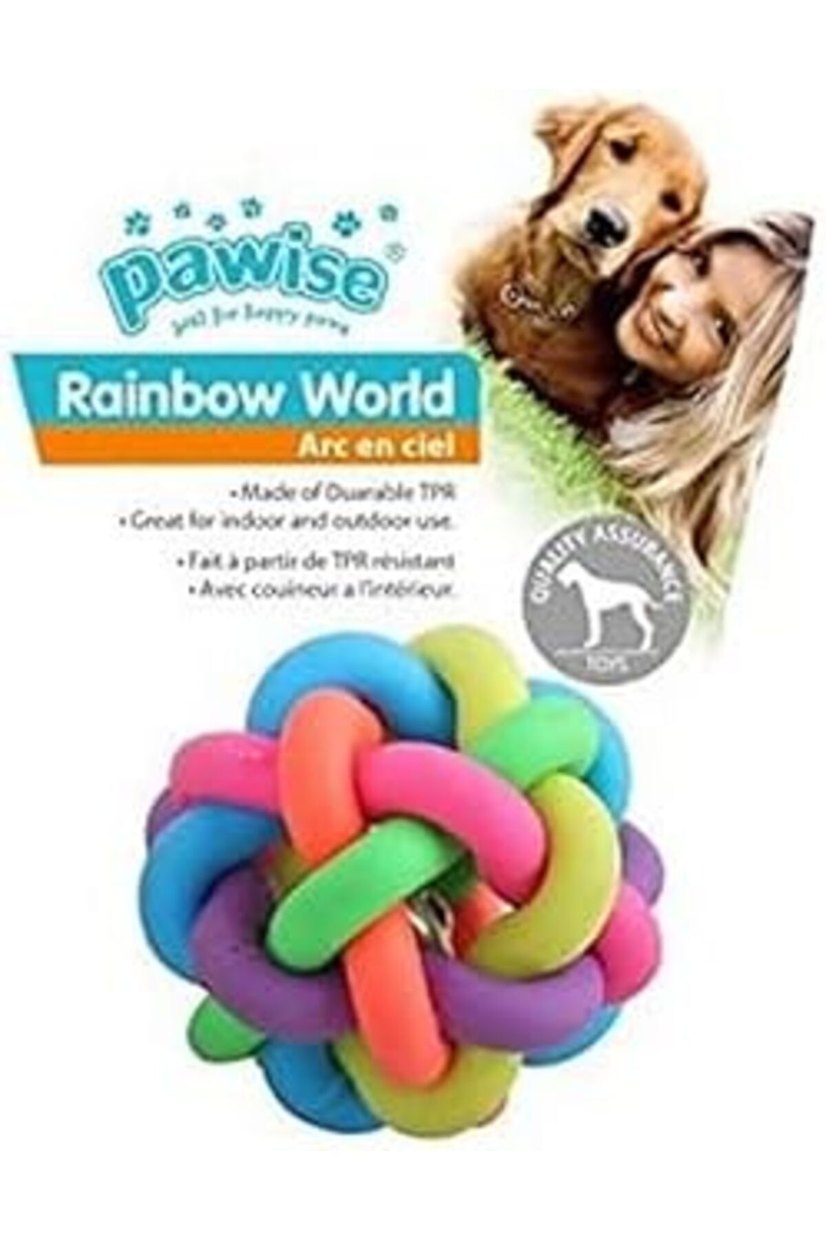 ebadi Pawise Rainbow World Örgü Top Ø 6,5 Cm