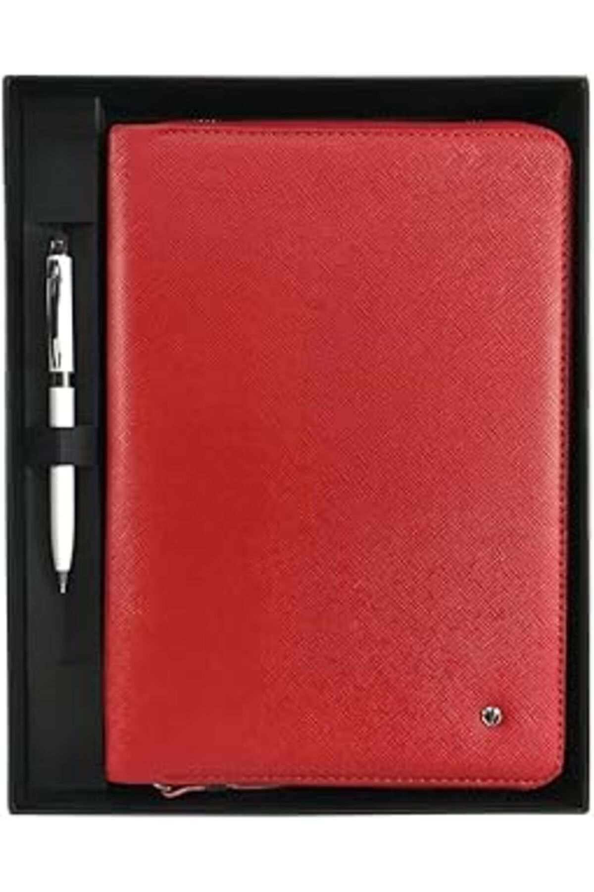 Mu Art Ahşap Scrikss A5 I Pad Kılıfı Kalem Kırmızı Dr8113-C2M