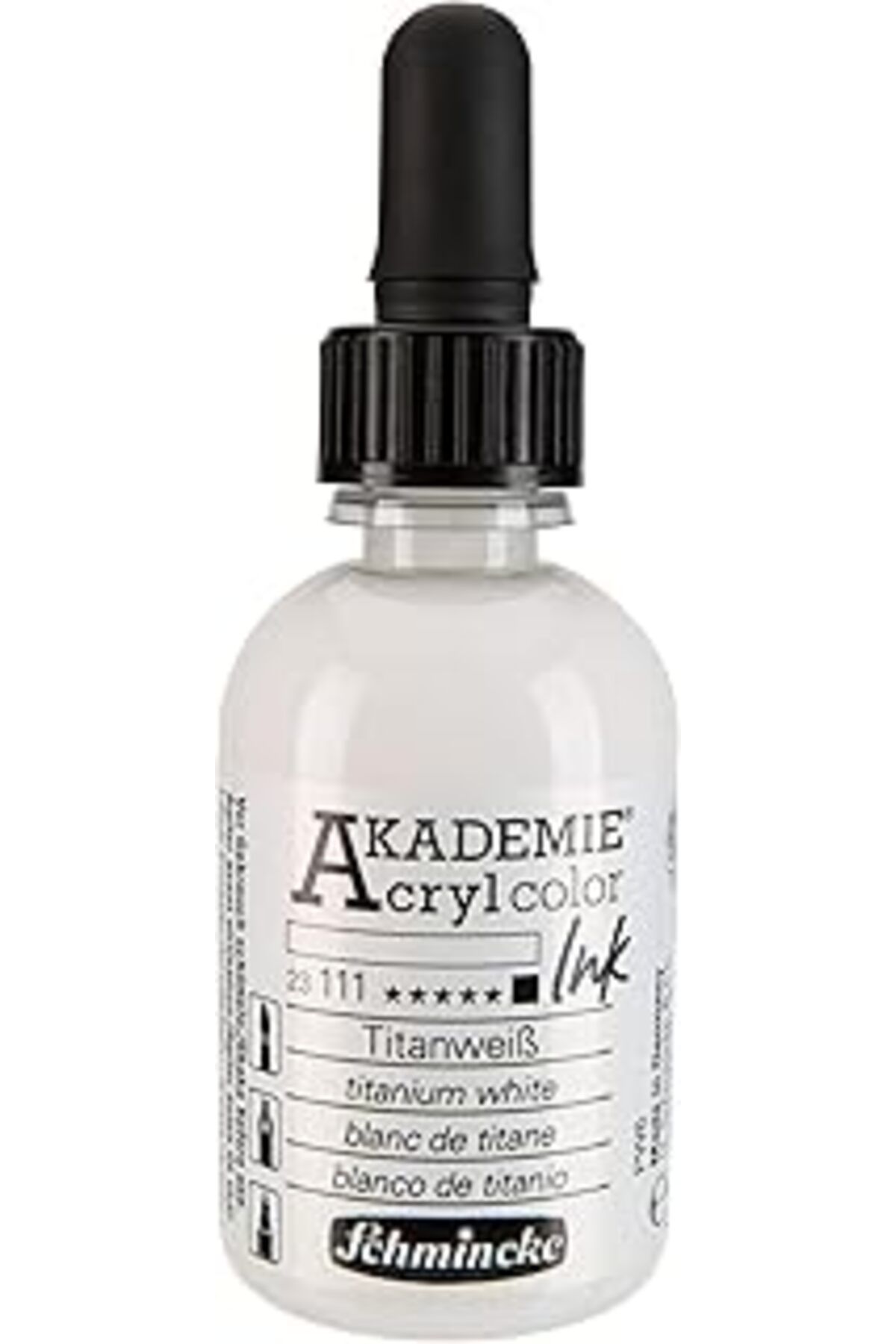 robotrend Schmincke Akademie Akrilik Mürekkep 50 Ml 111 Titanium White