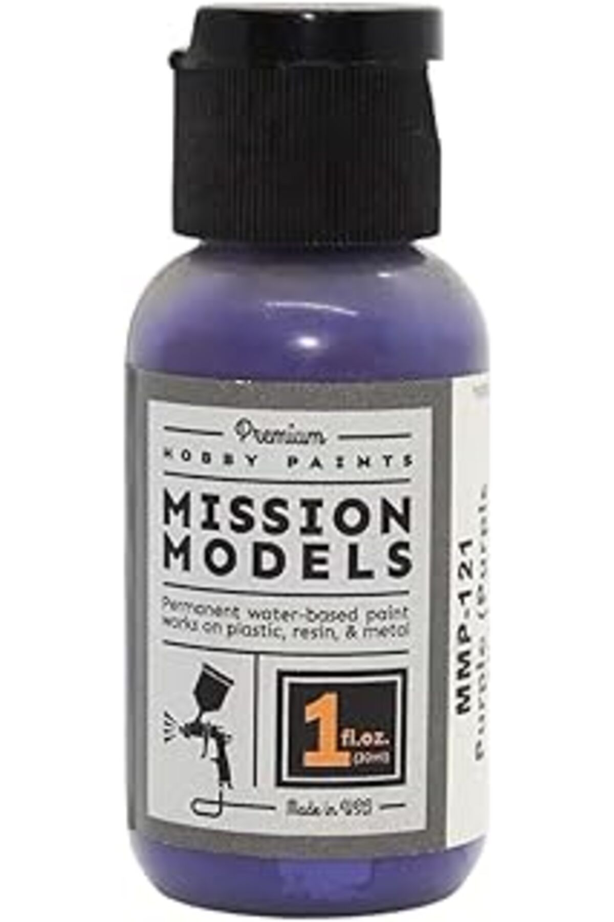 Mu Art Ahşap Mission Models Mmp-121 Mor 1 Mor Akrilik Boya 1 Oz (30 Ml)