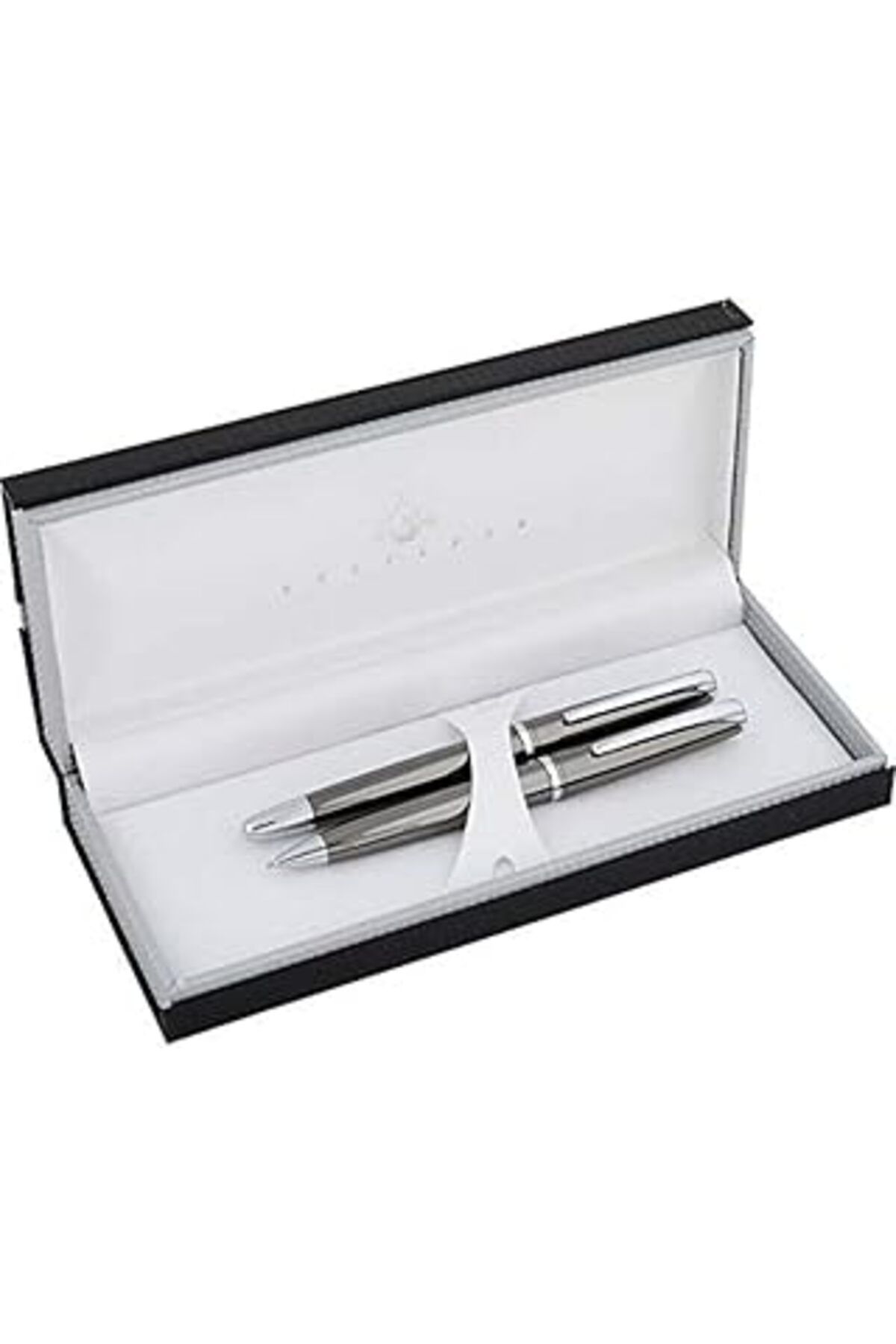 Mu Art Steelpen Saturn Serisi 2358 Titanium Dolma Kalem+Tükenmez Kalem