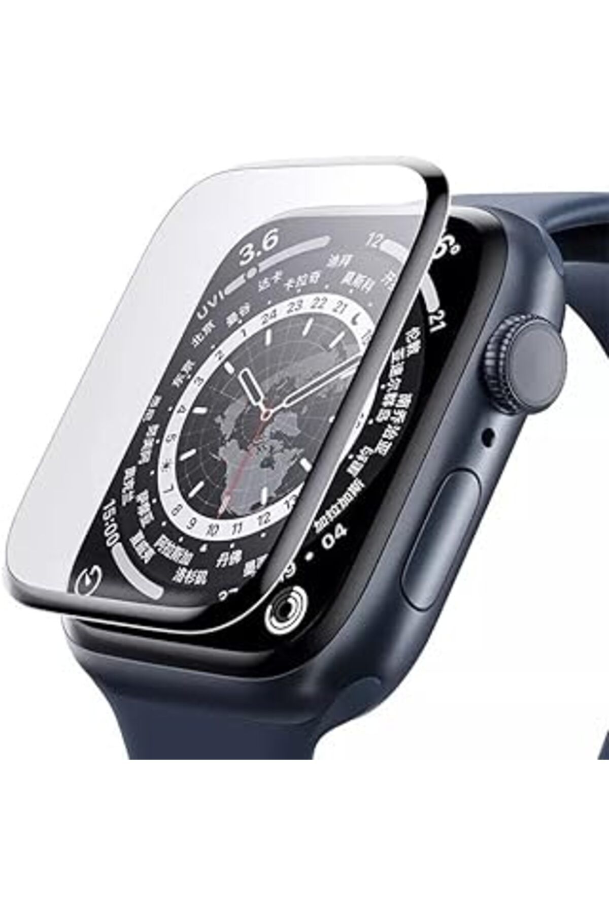Mu Art Newpole Watch Ekran Koruyucu Watch 3 2 1 Nano Ekran Koruyucu Kırılmaz Cam Yüksek Hassasiyetli Tam