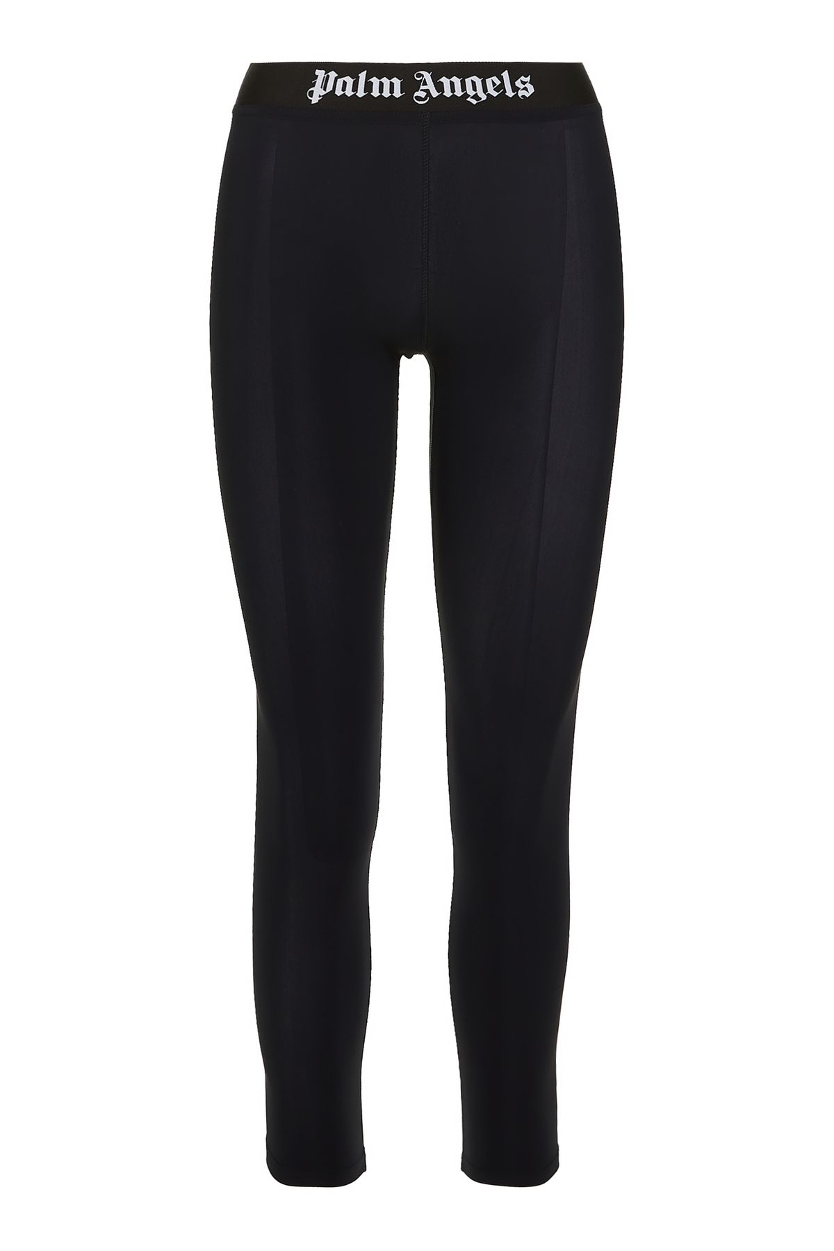 Palm Angels Yüksek Bel Siyah Leggings