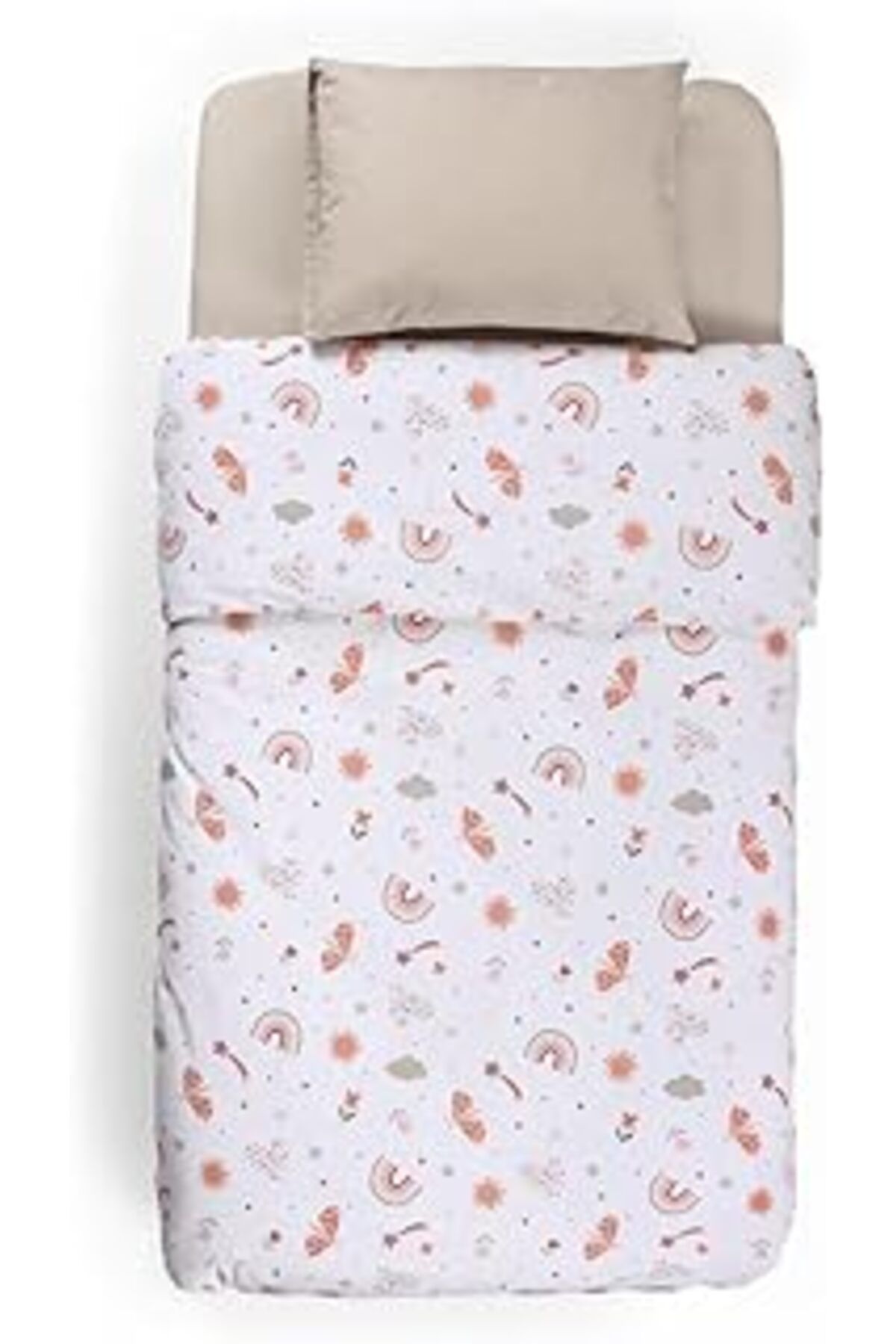 Pazarcan Funna Baby Nevresim Takımı / 2 Parça - Sunny - Bej - 100 X 150 Cm