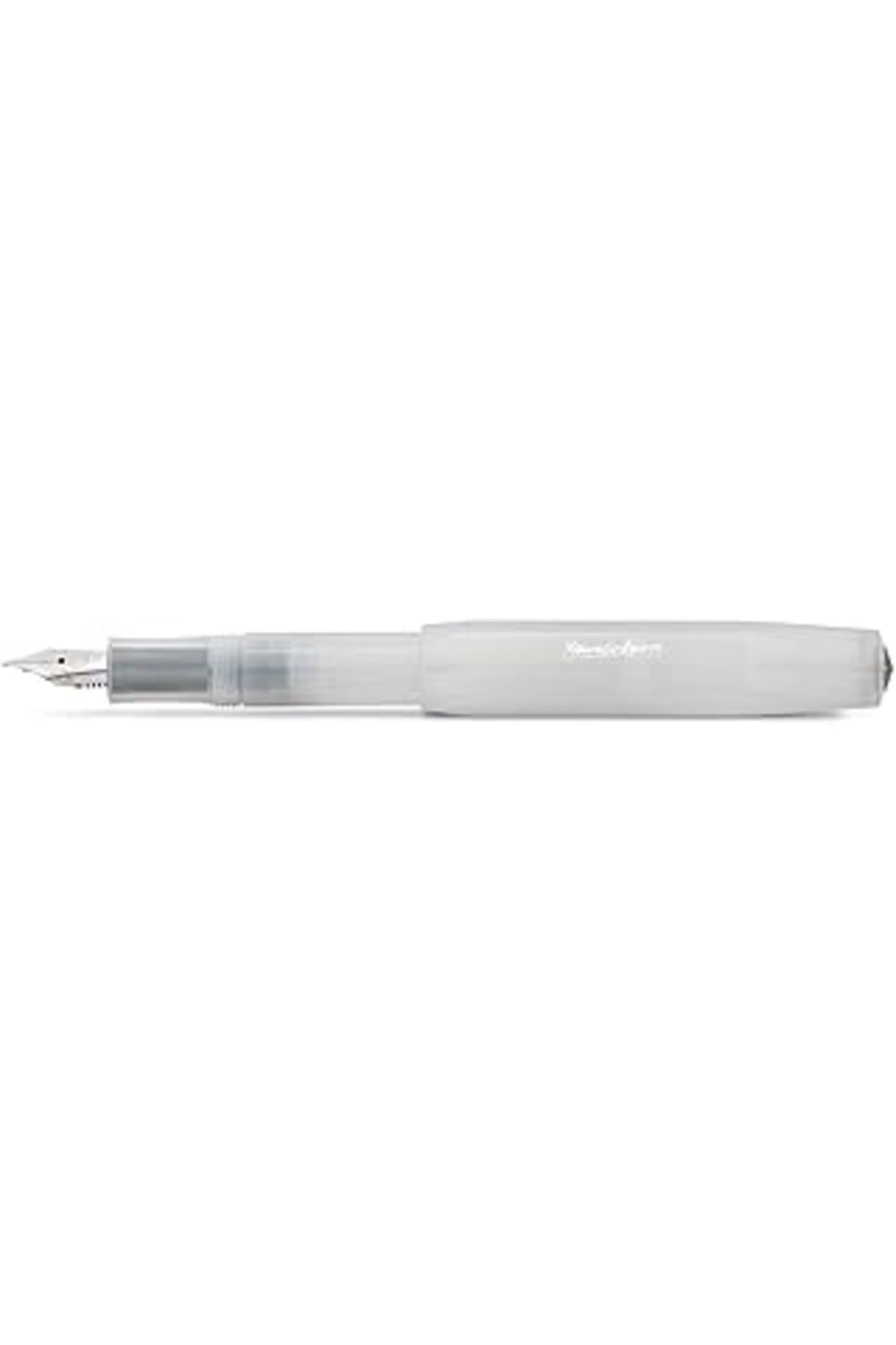 Mu Art Kaweco 10001618 Frosted Sport Dolma Kalem Beyaz Medium Uç