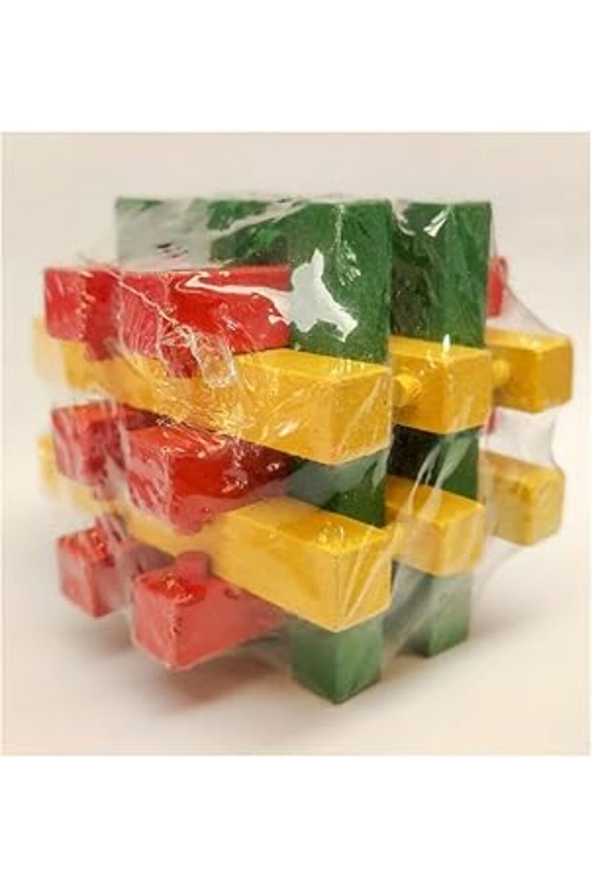 Pazarcan Calimera Toys Ahşap Zeka Bulmacası Renkli Akıl Oyunu