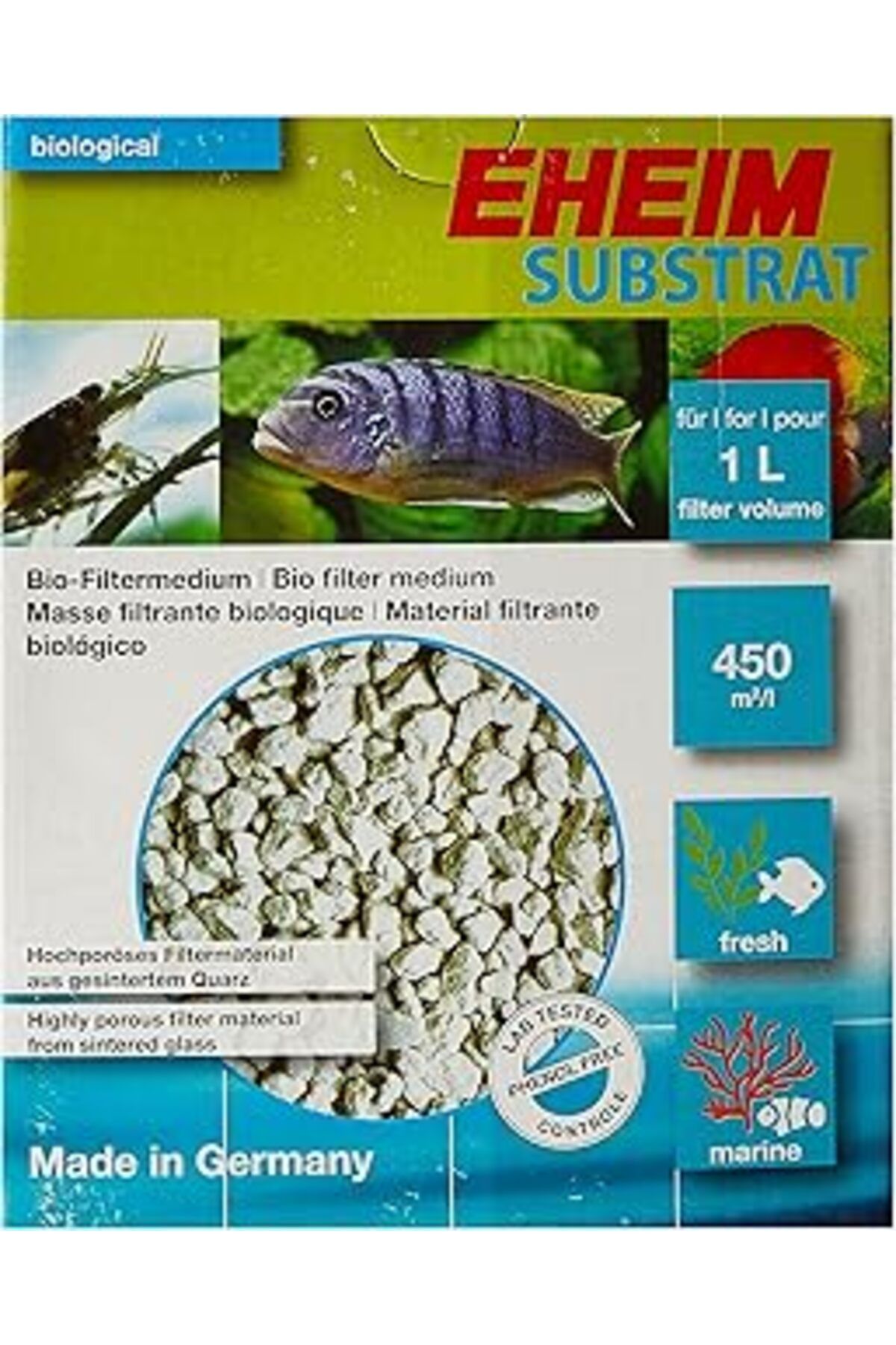 Pazarcan Eheim Substrat Filtre Malzemesi 1L