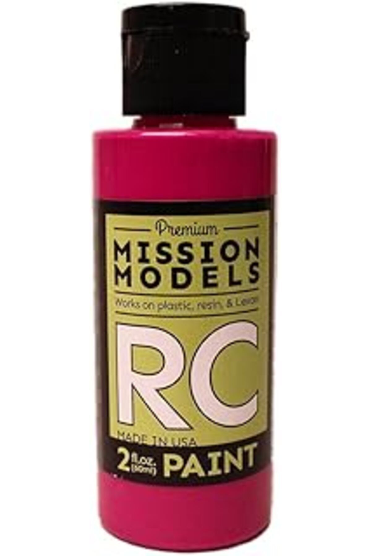 Mu Art Mission Models Mmrc-044 Su Bazlı Rc Boya, 2Oz Şişe, Floresan Yarış Berry