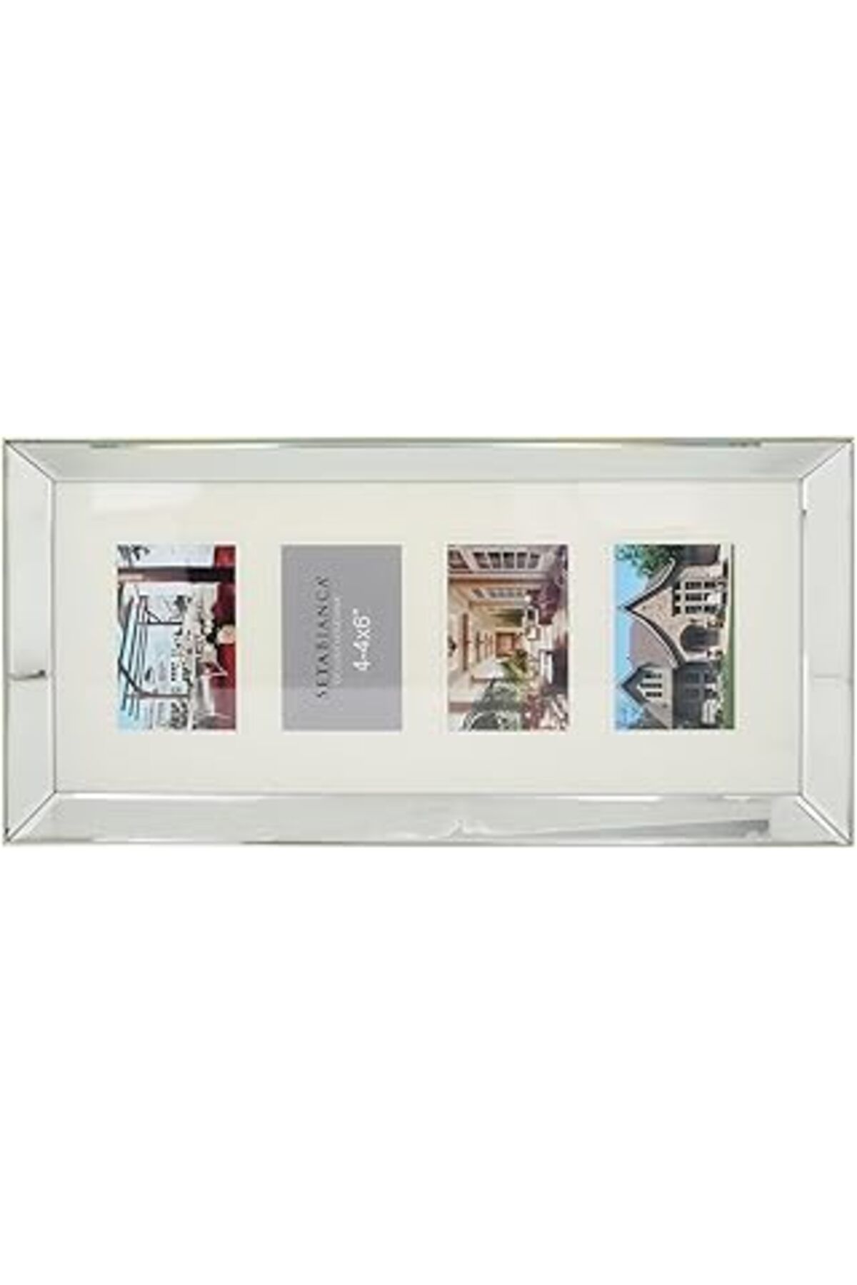 Mu Art Setabianca Venezia Çerçeve Geniş Dikey 10X15 Cm, 4Lü