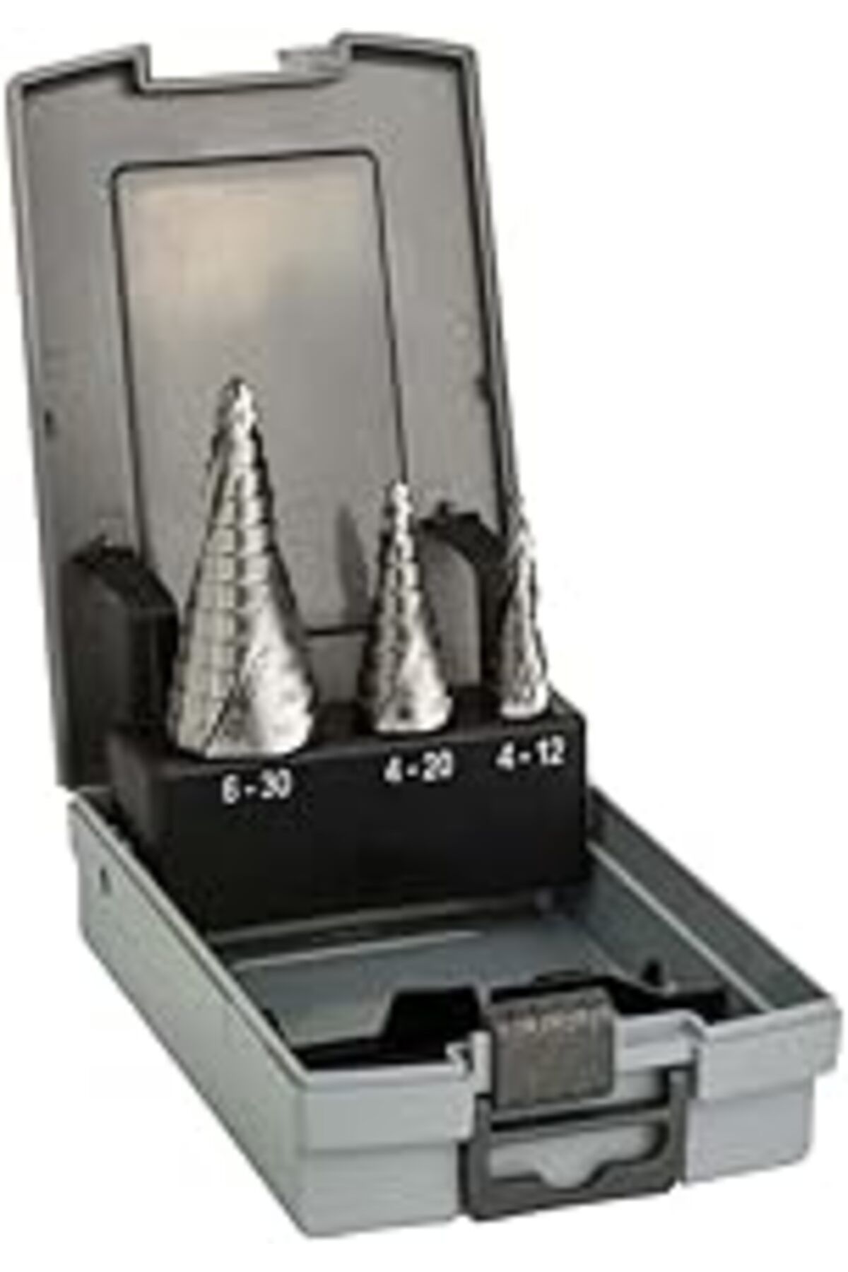 TBSProjects Bosch Professional Accessories Pro 3 Parçalı. Kademeli Matkap-Seti Hss Mit 3-Yüzeyler-Şaft