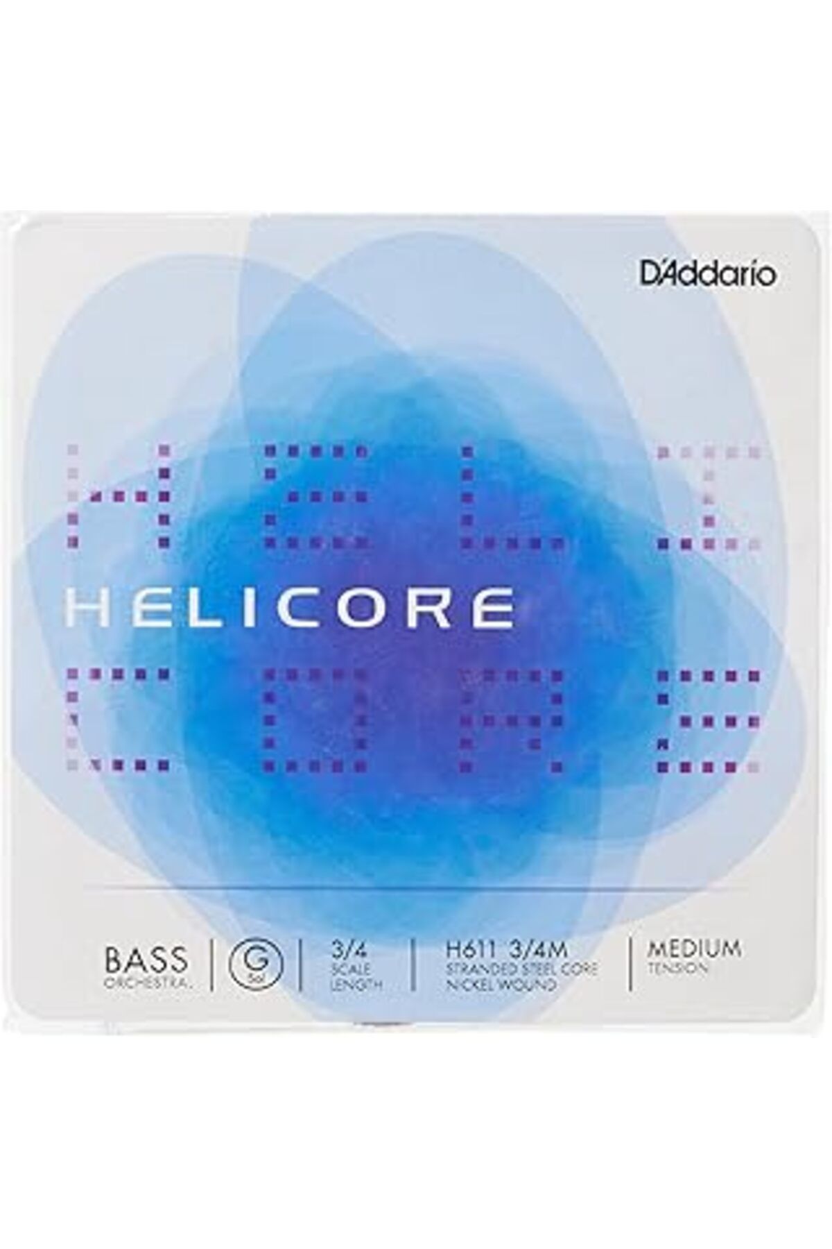Pazarcan D'Addario H611 3/4M Helicore G Kontrabas Teli (Sol)