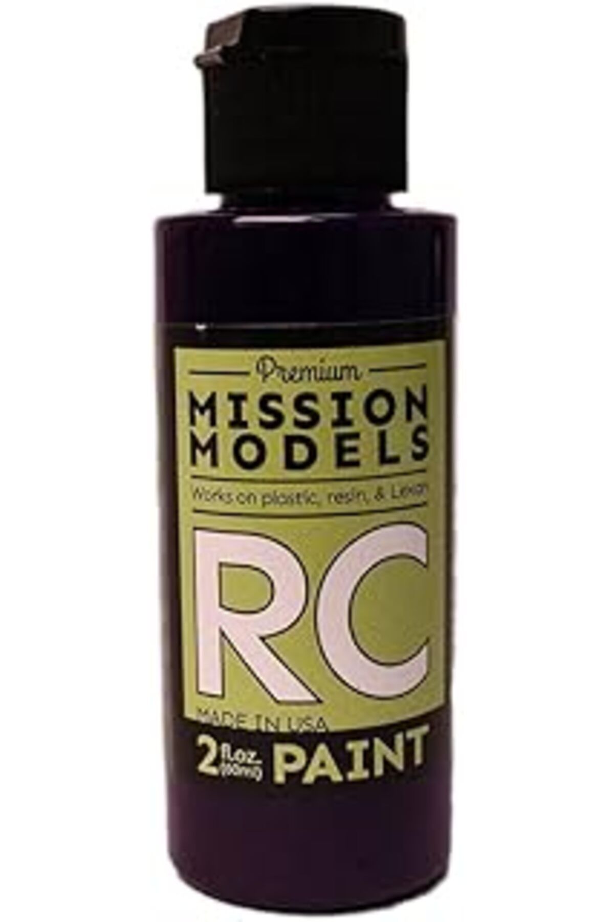 NETWORK ART Mission Models MMRC-057 Su Bazlı RC Boya, 2 Oz Şişe, Şeffaf Mor