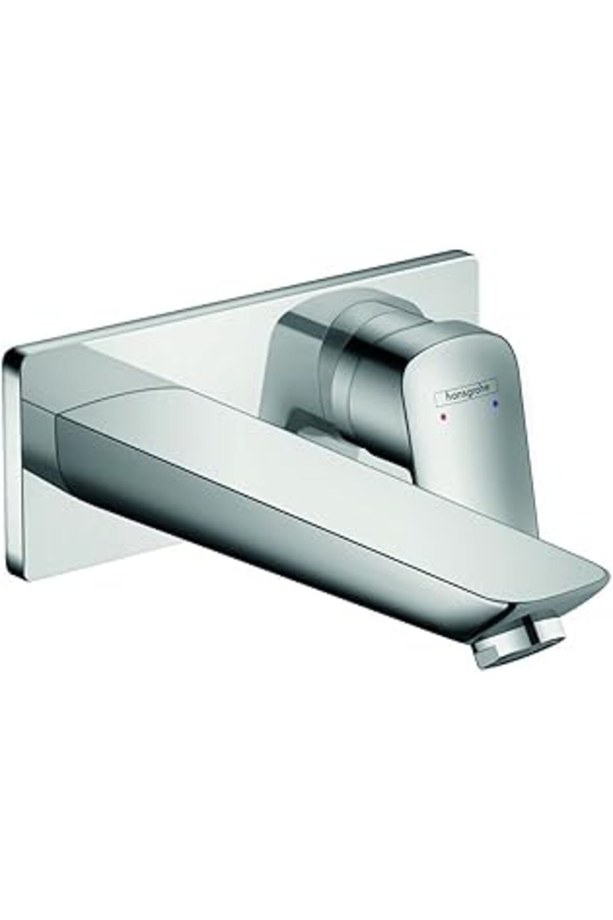 TBSProjects Hansgrohe Logis Su Tasarruflu Sıva Altı Tek Kollu Lavabo Armatürü, Konforlu Çıkış 195 Mm, Duvara Mo