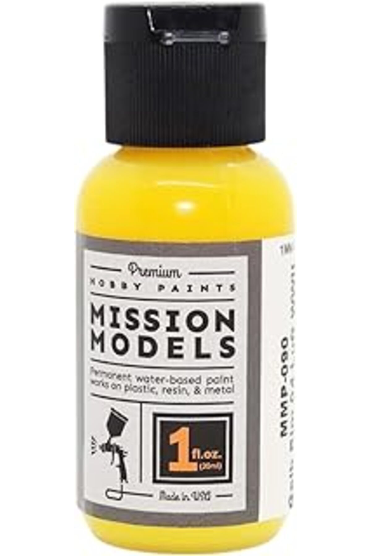 Mu Art Mission Models Mmp-090 Sarı Sarı Rlm 04 Hava Wwii Akrilik Boya 1 Oz (30 Ml)