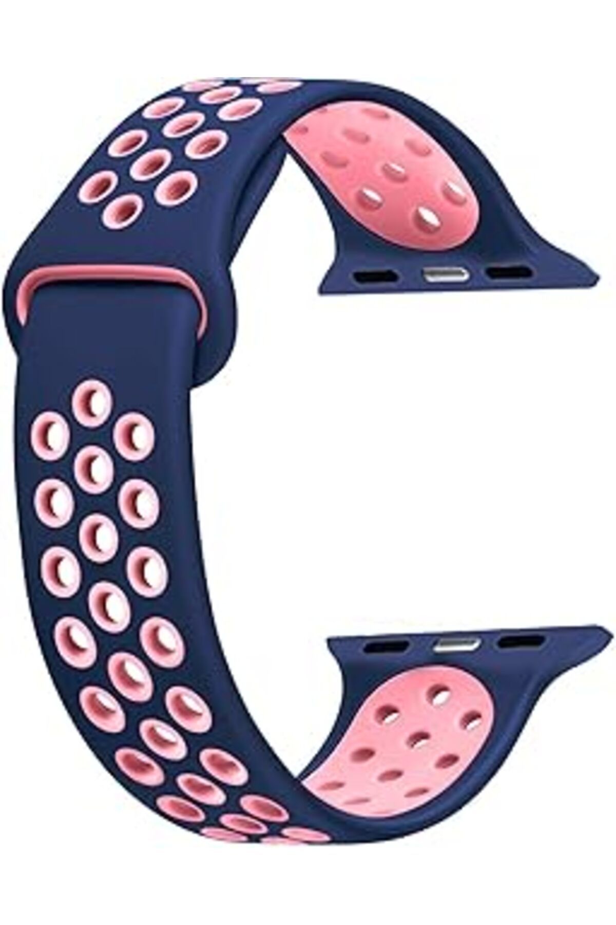 Mu Art Ahşap Caseup Watch 3 42Mm, Caseup Silicone Sport Band Gök Mavisi