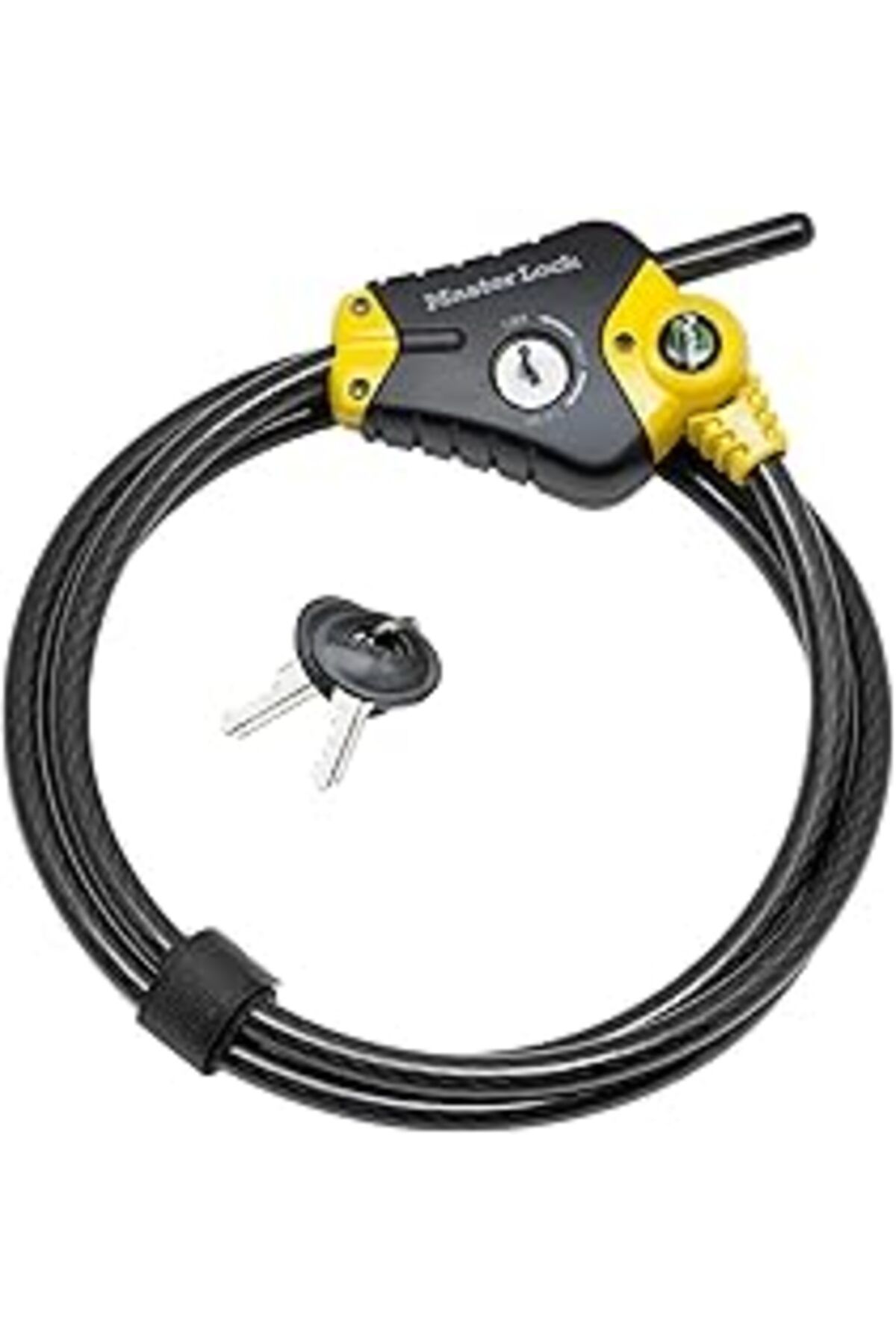 NETWORK ART Master Lock 8420Eurd Tuş Kilitli Ayarlanabilir Kablo Kilidi - Spor Malzemeleri, Aletler Ve Dış Me