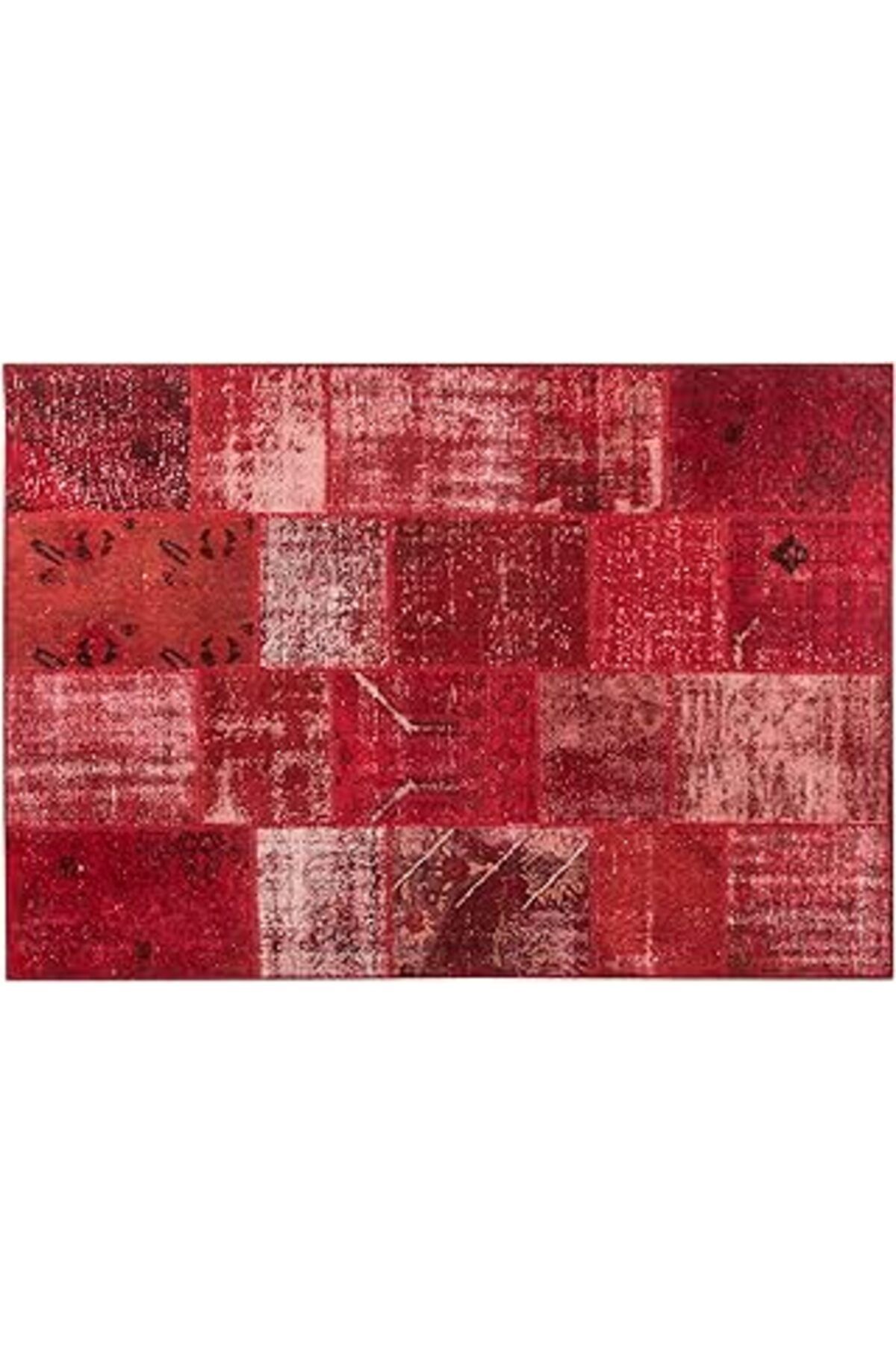 robotrend Concept Lima Kırmızı Patchwork Halı 170X240