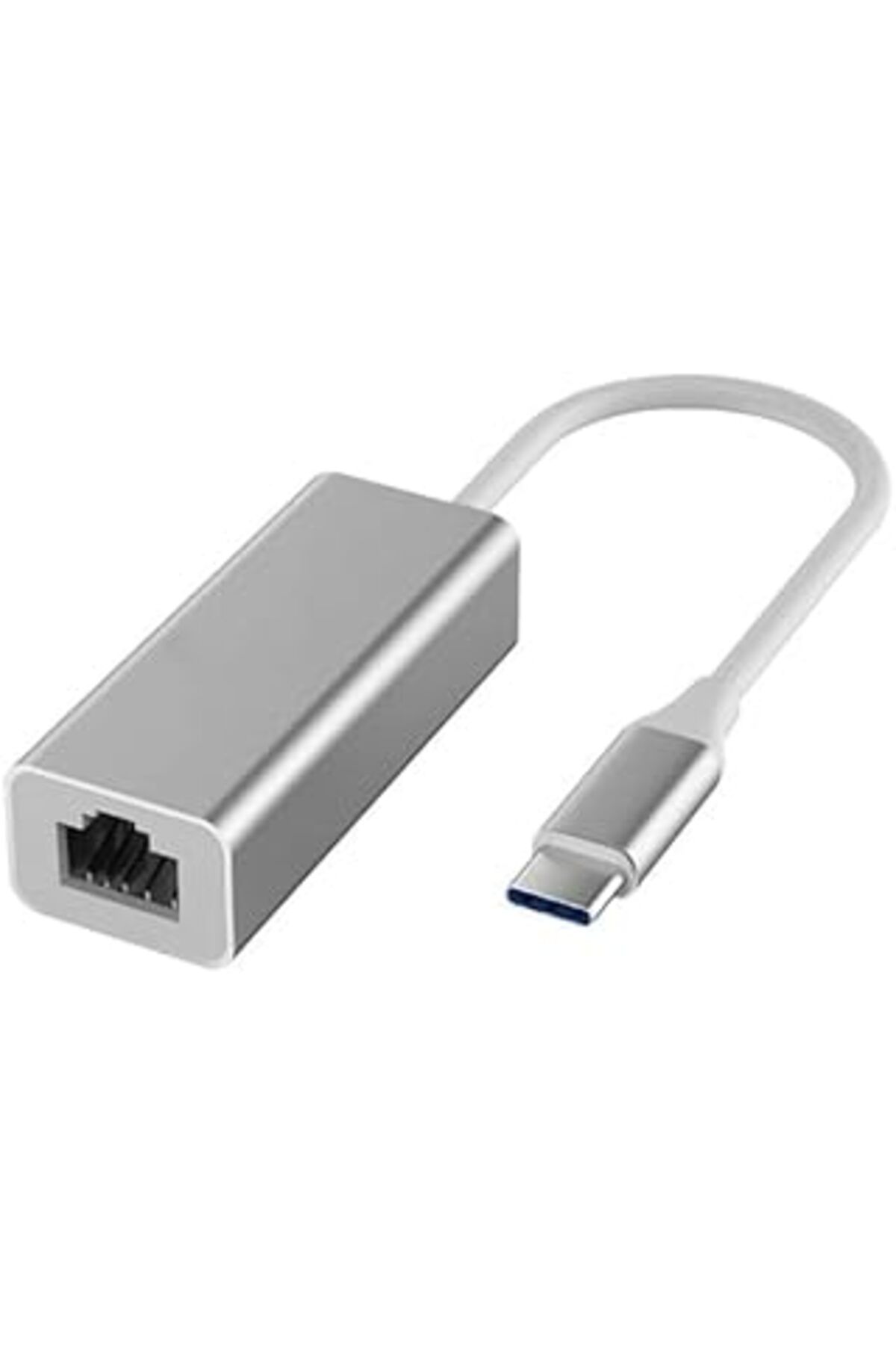Mu Art Gigabit Type-C To Ethernet Rj45 Çevirici Kablolu İnternet Dönüştürücü 1000Mbps Macbook İle Uyumlu N