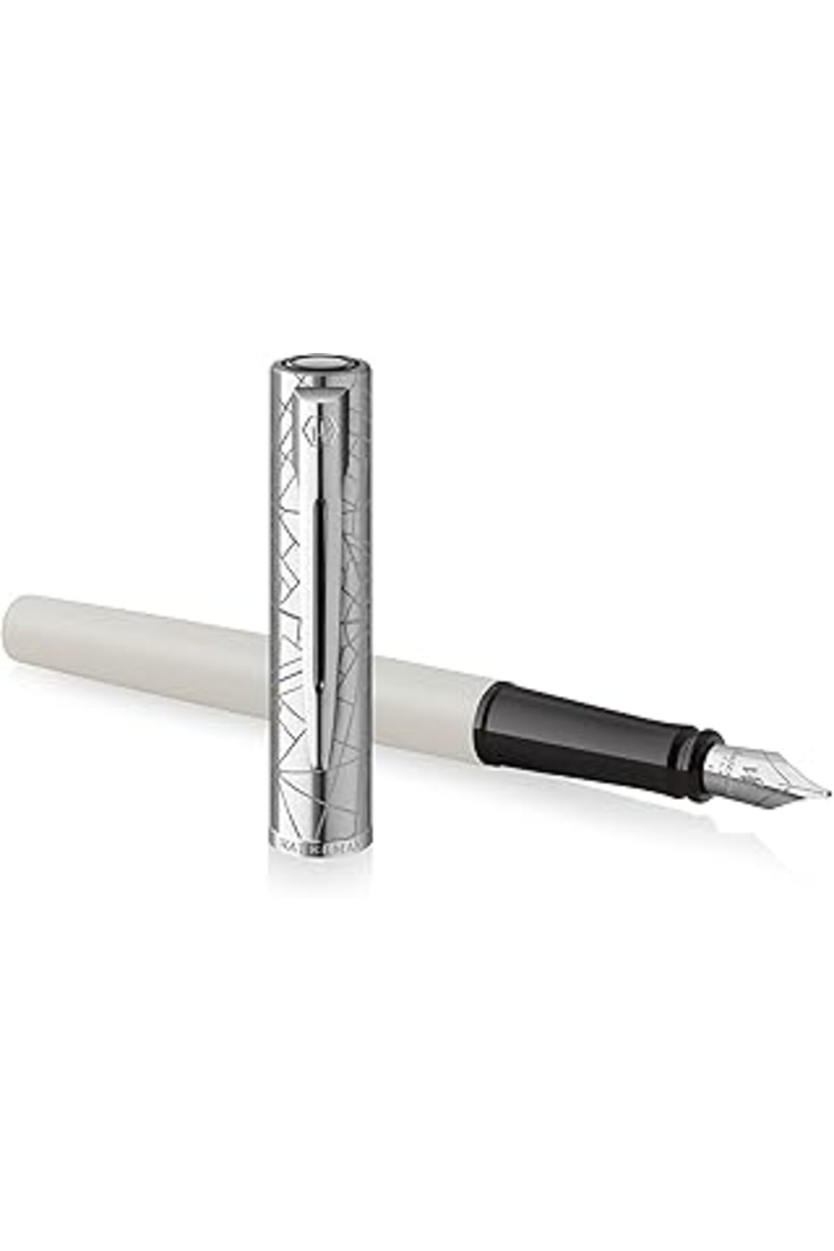 Mu Art Ahşap Waterman Allure Deluxe Beyaz Dolma Kalem, 2174511