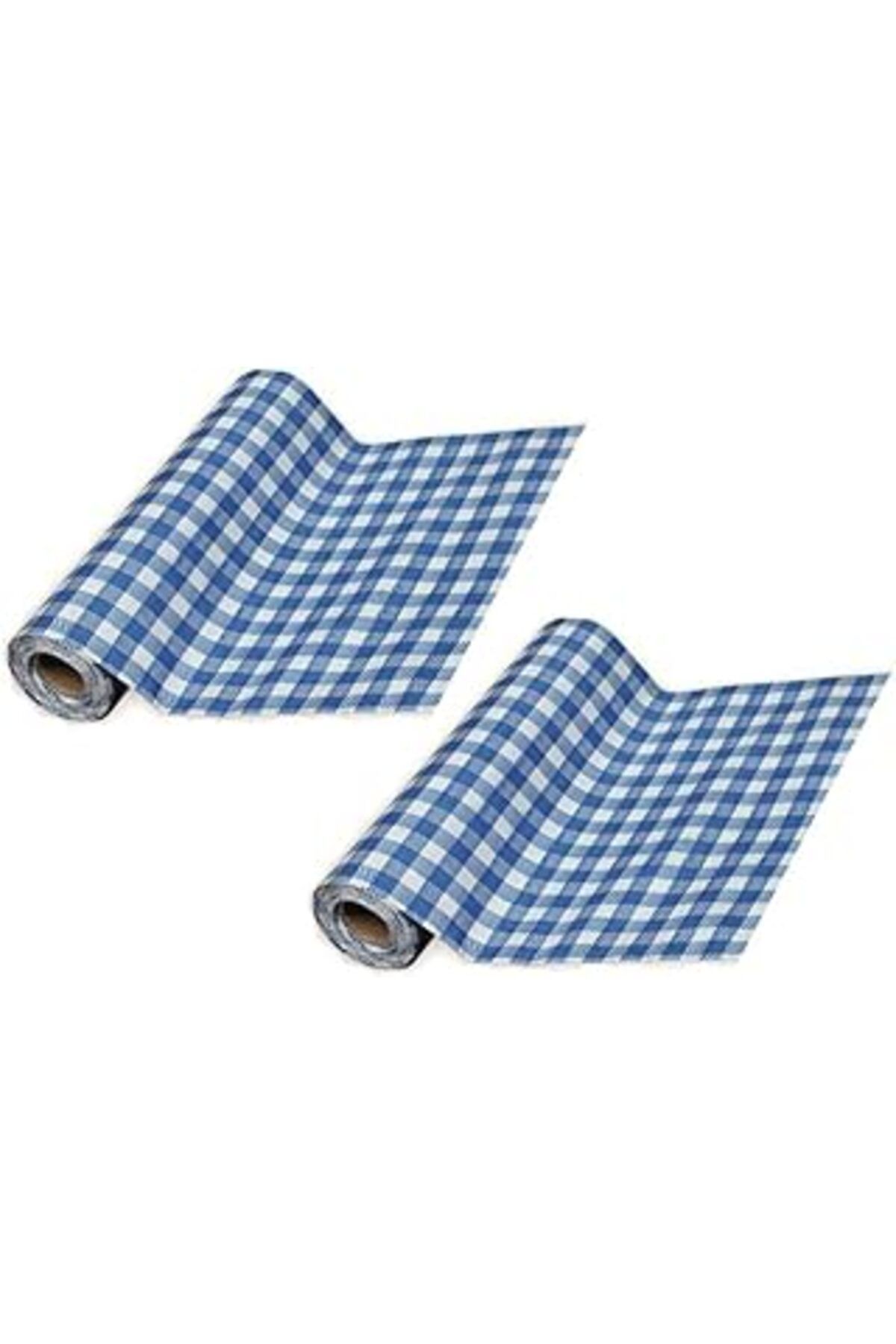 Hepta Collection Çelikpençe Kullan At Mavi Kağıt Masa Örtüsü 48 Metre 32 Yaprak